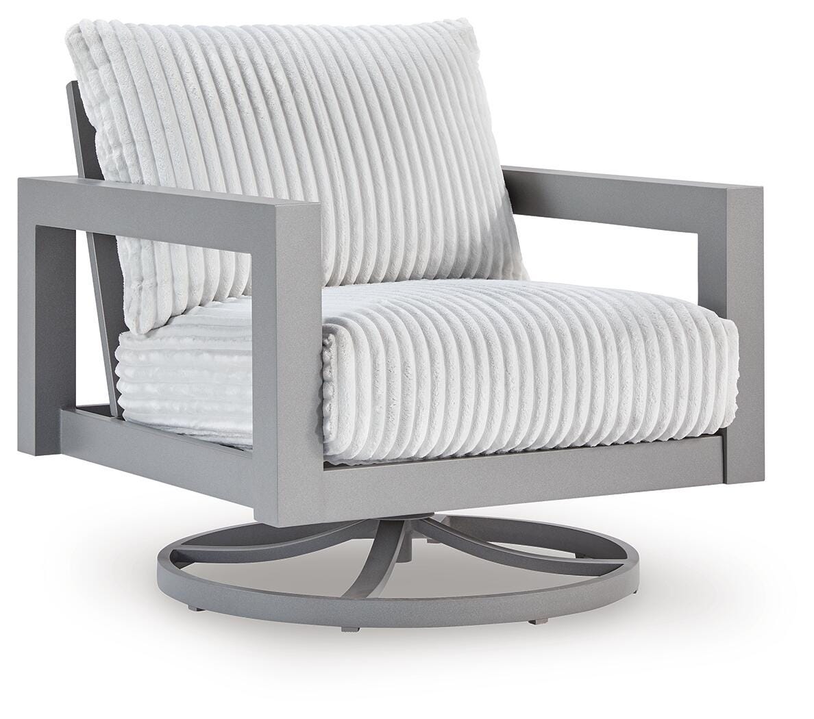 Hurley Park Outdoor Swivel Chair with Cushion - Luxury Home Furniture (MI)