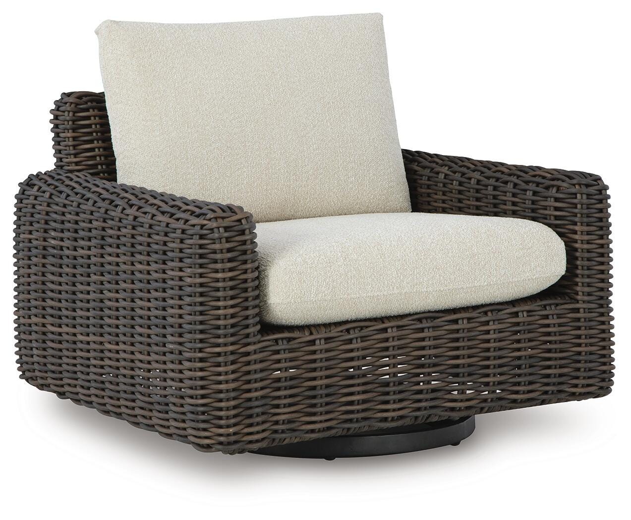 Kimora Outdoor Swivel Lounge Chair - Luxury Home Furniture (MI)