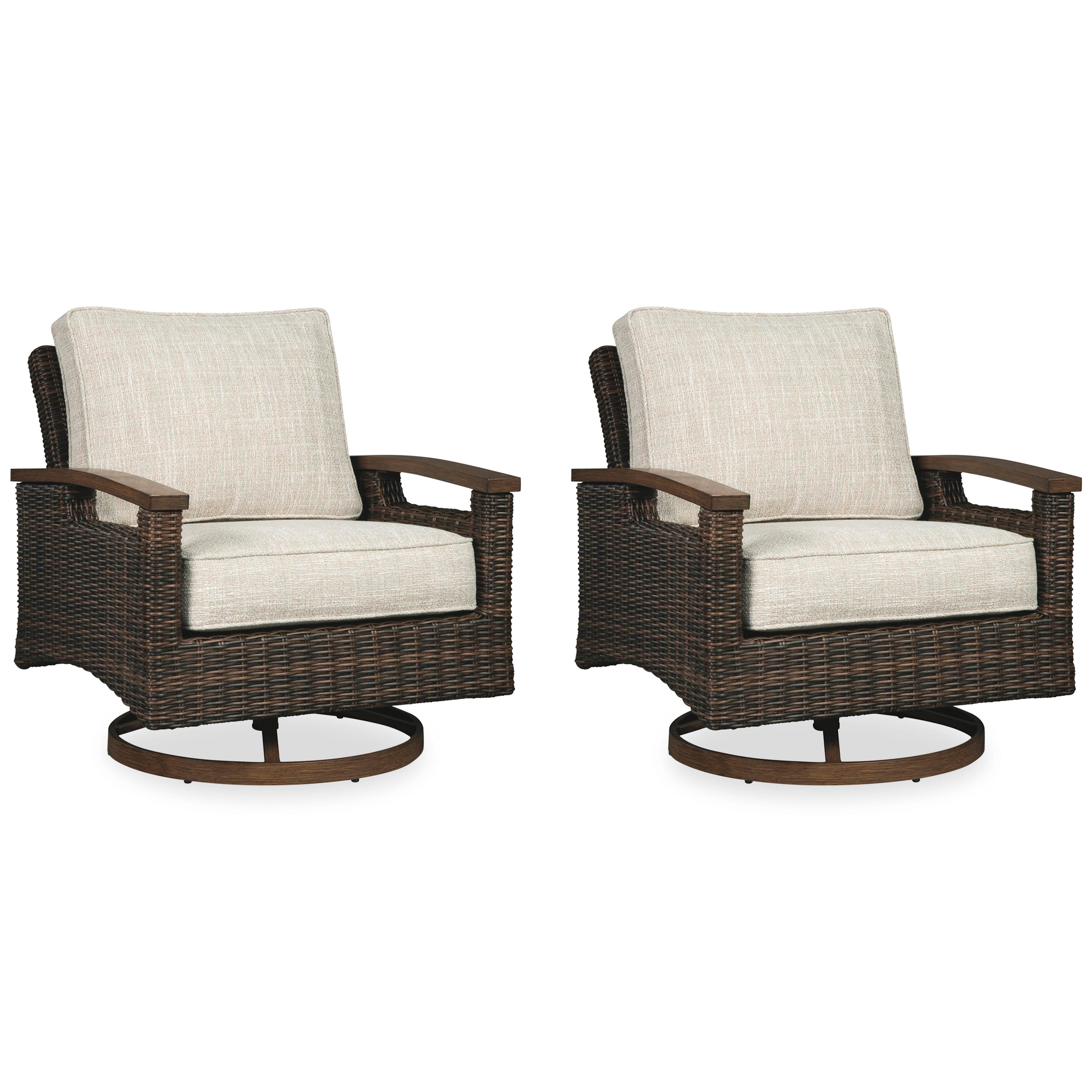 Paradise Trail Outdoor Sofa, Lounge Chairs and Fire Pit Table - Luxury Home Furniture (MI)