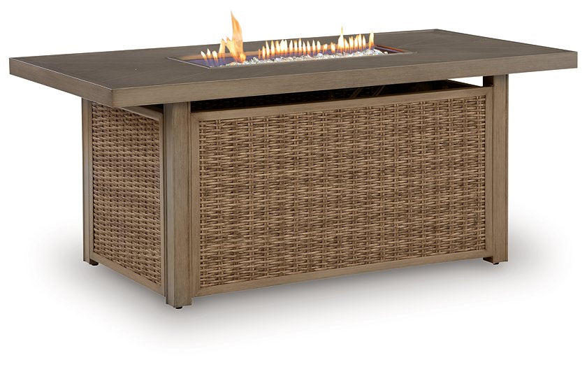 Laguna Heights Outdoor Fire Pit Table - Luxury Home Furniture (MI)