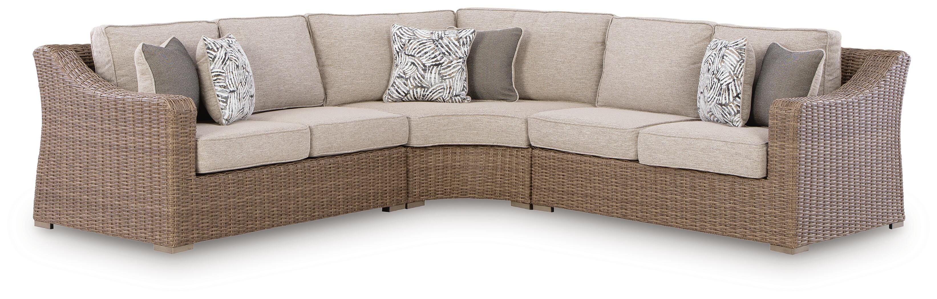 Laguna Heights Outdoor Sectional - Luxury Home Furniture (MI)