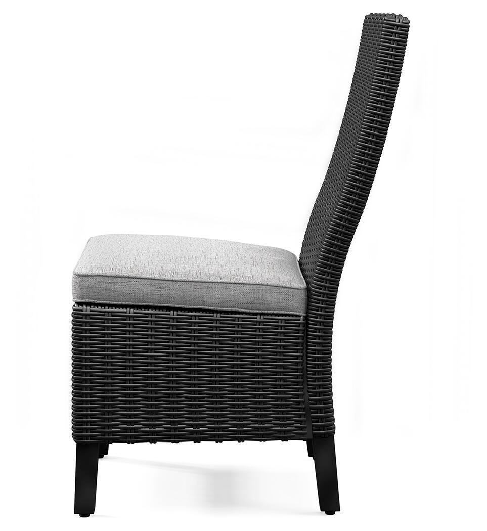 Beachcroft Outdoor Side Chair with Cushion (Set of 2) - Luxury Home Furniture (MI)