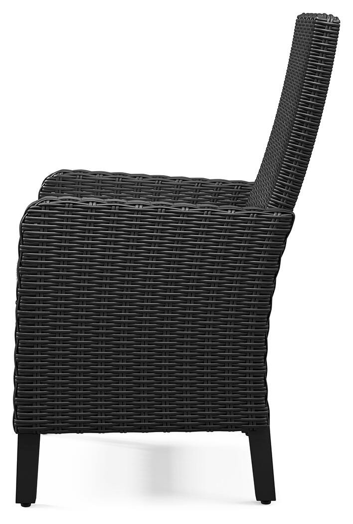 Beachcroft Outdoor Arm Chair with Cushion (Set of 2) - Luxury Home Furniture (MI)