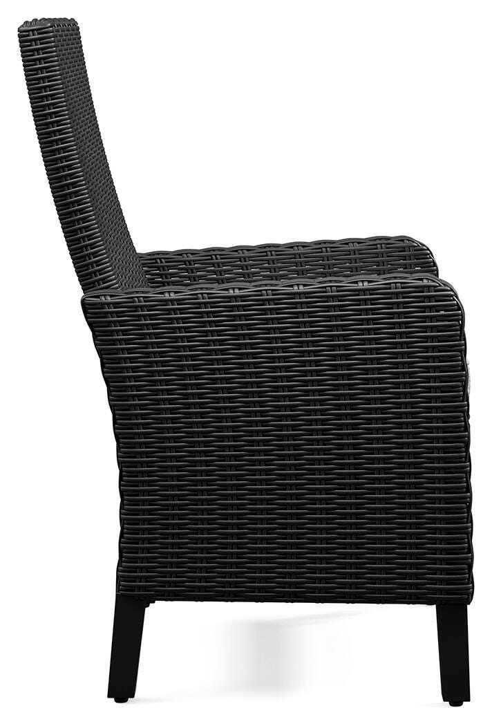 Beachcroft Outdoor Arm Chair with Cushion (Set of 2) - Luxury Home Furniture (MI)