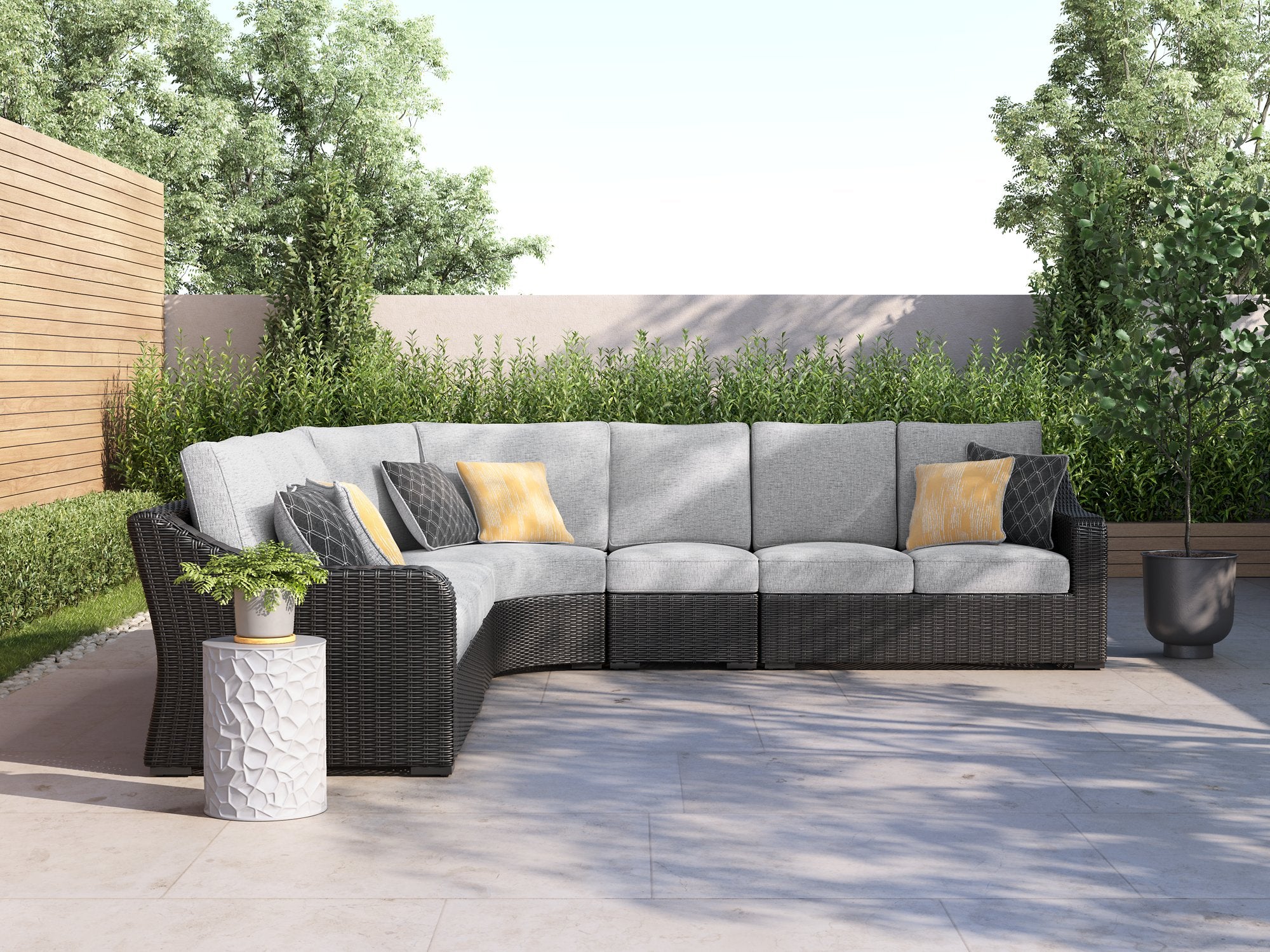 Beachcroft Outdoor Sectional - Luxury Home Furniture (MI)