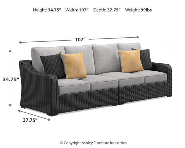 Beachcroft Outdoor Sectional - Luxury Home Furniture (MI)