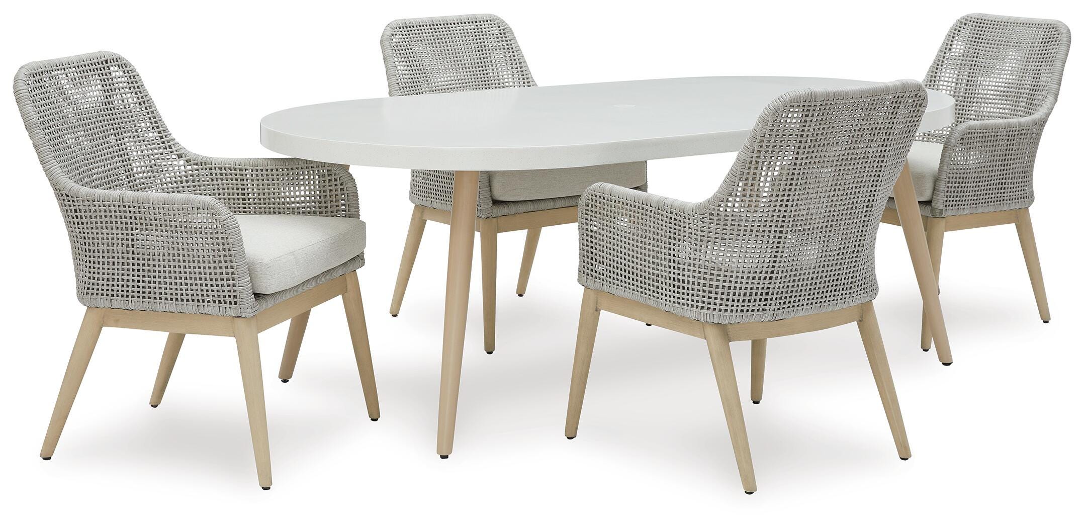 Seton Creek Outdoor Dining Package - Luxury Home Furniture (MI)