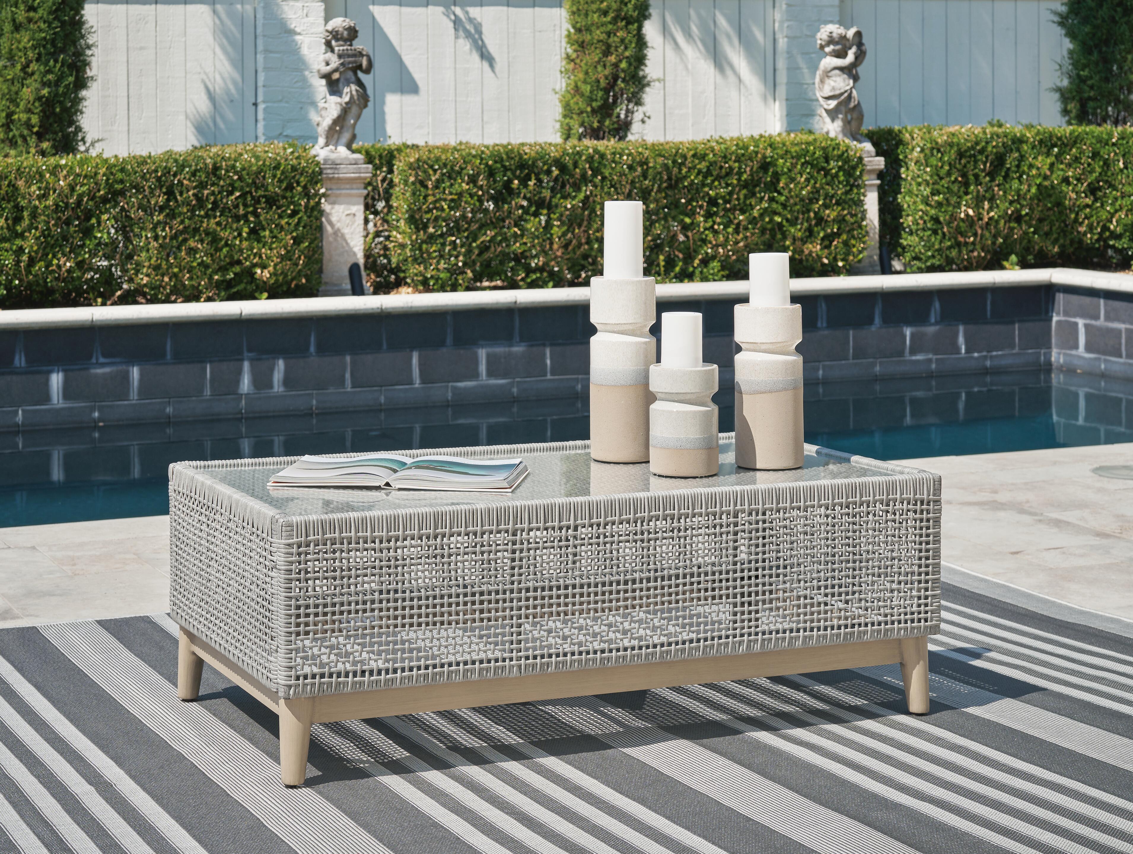 Seton Creek Outdoor Upholstery Set - Luxury Home Furniture (MI)