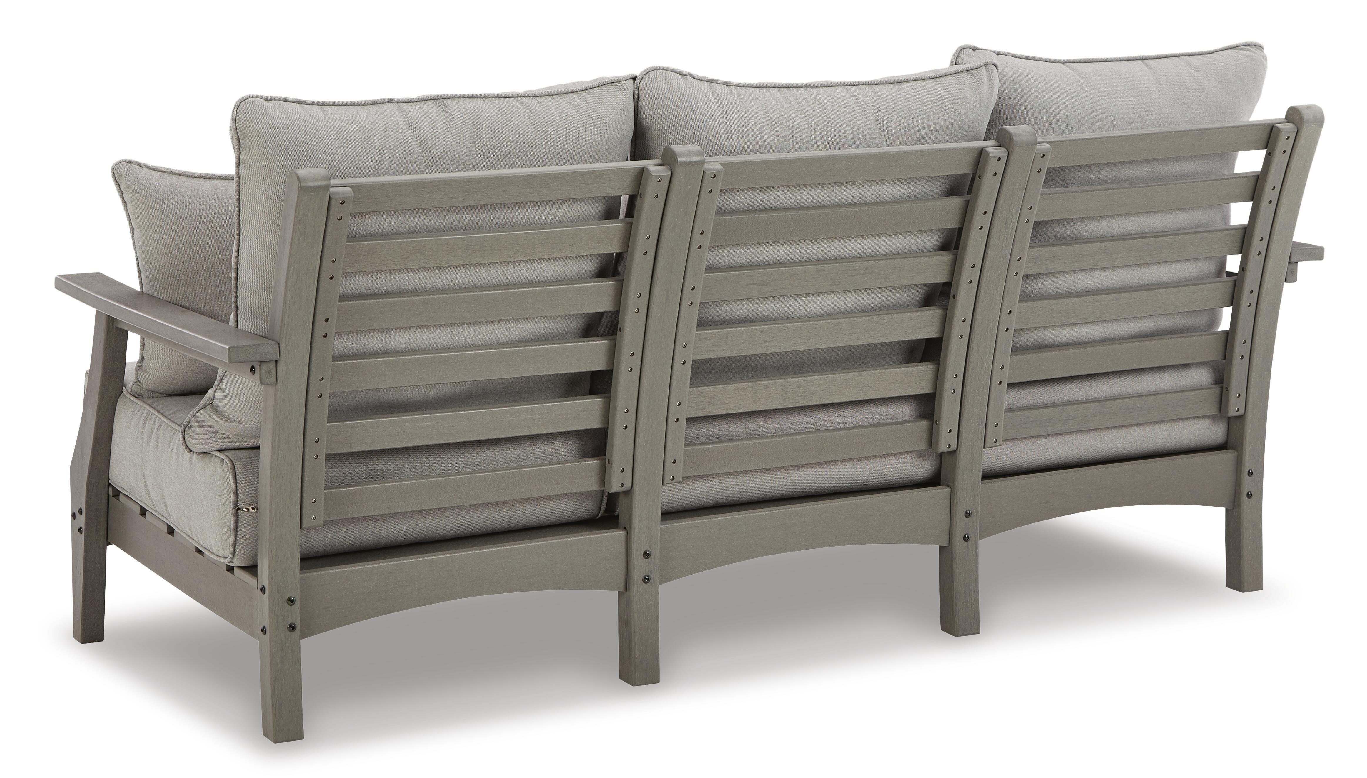 Visola Outdoor Sofa and Loveseat Set - Luxury Home Furniture (MI)