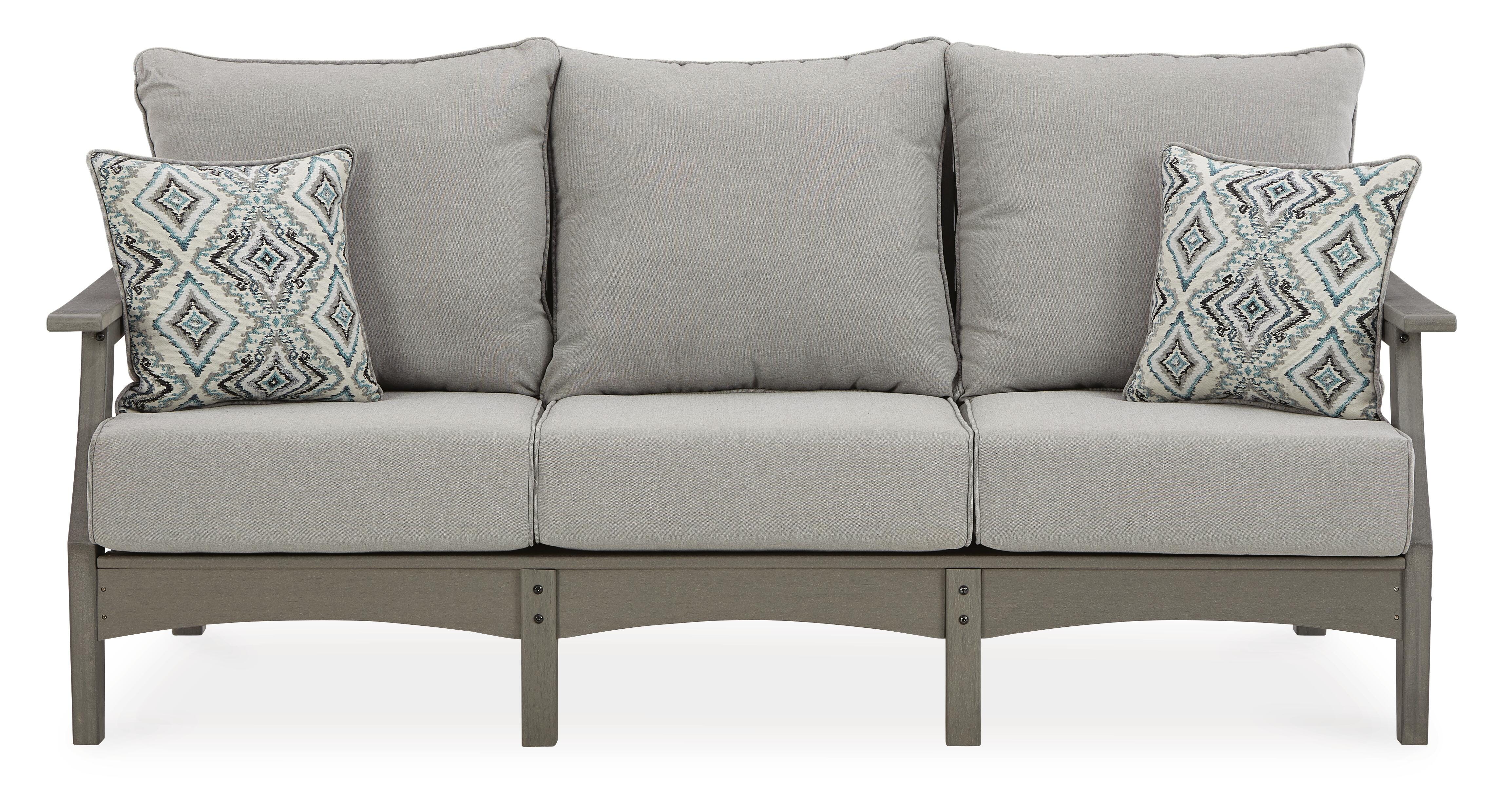 Visola Outdoor Sofa and Loveseat Set - Luxury Home Furniture (MI)