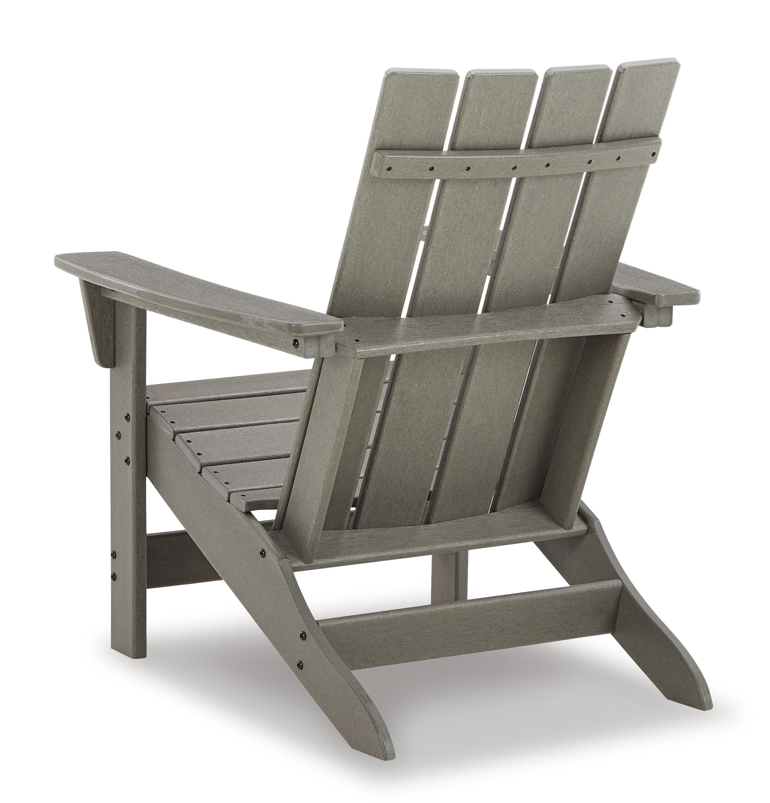 Visola Outdoor Adirondack Chair Set with End Table - Luxury Home Furniture (MI)