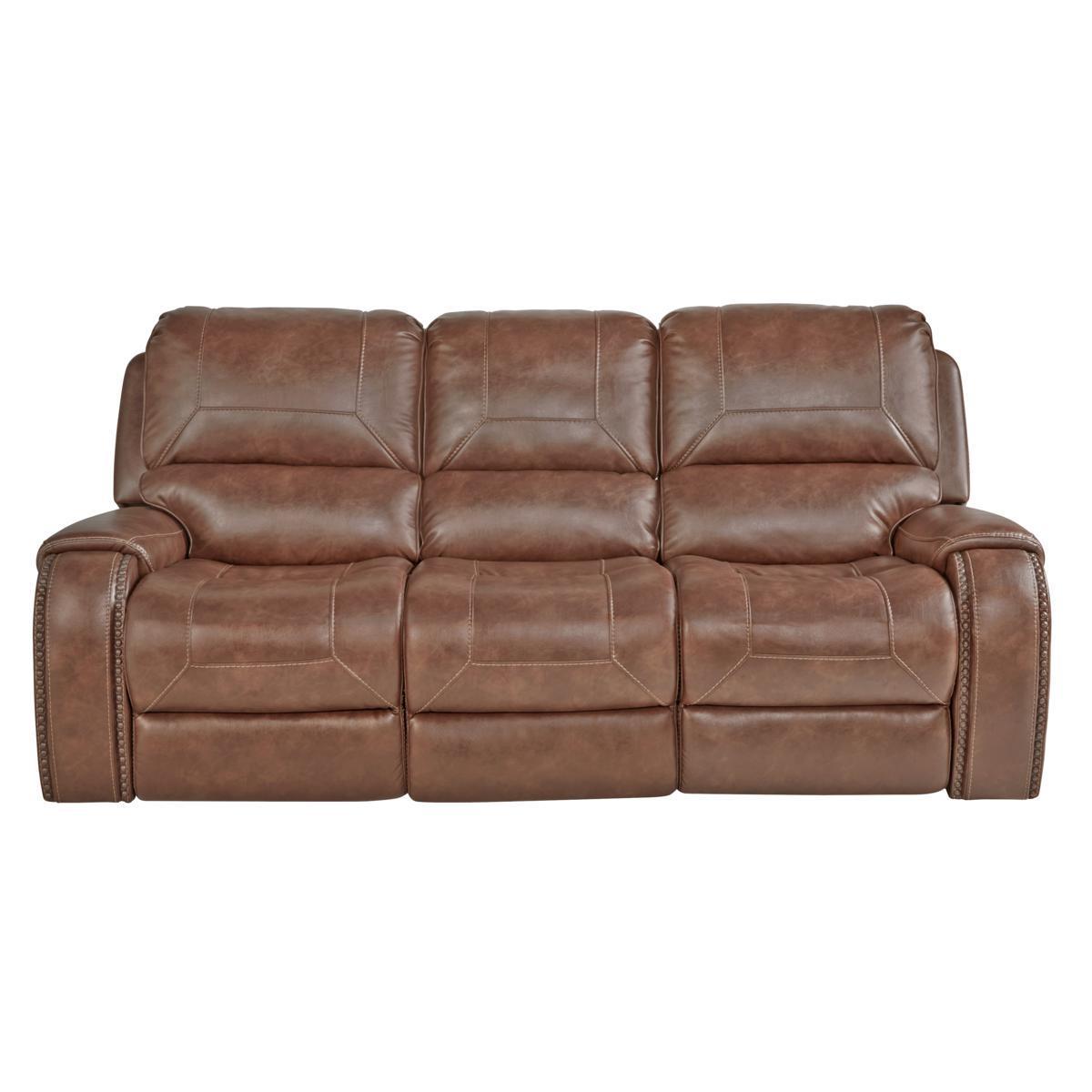 Pulaski Dual Recliner Sofa with Dropdown Charging Console image