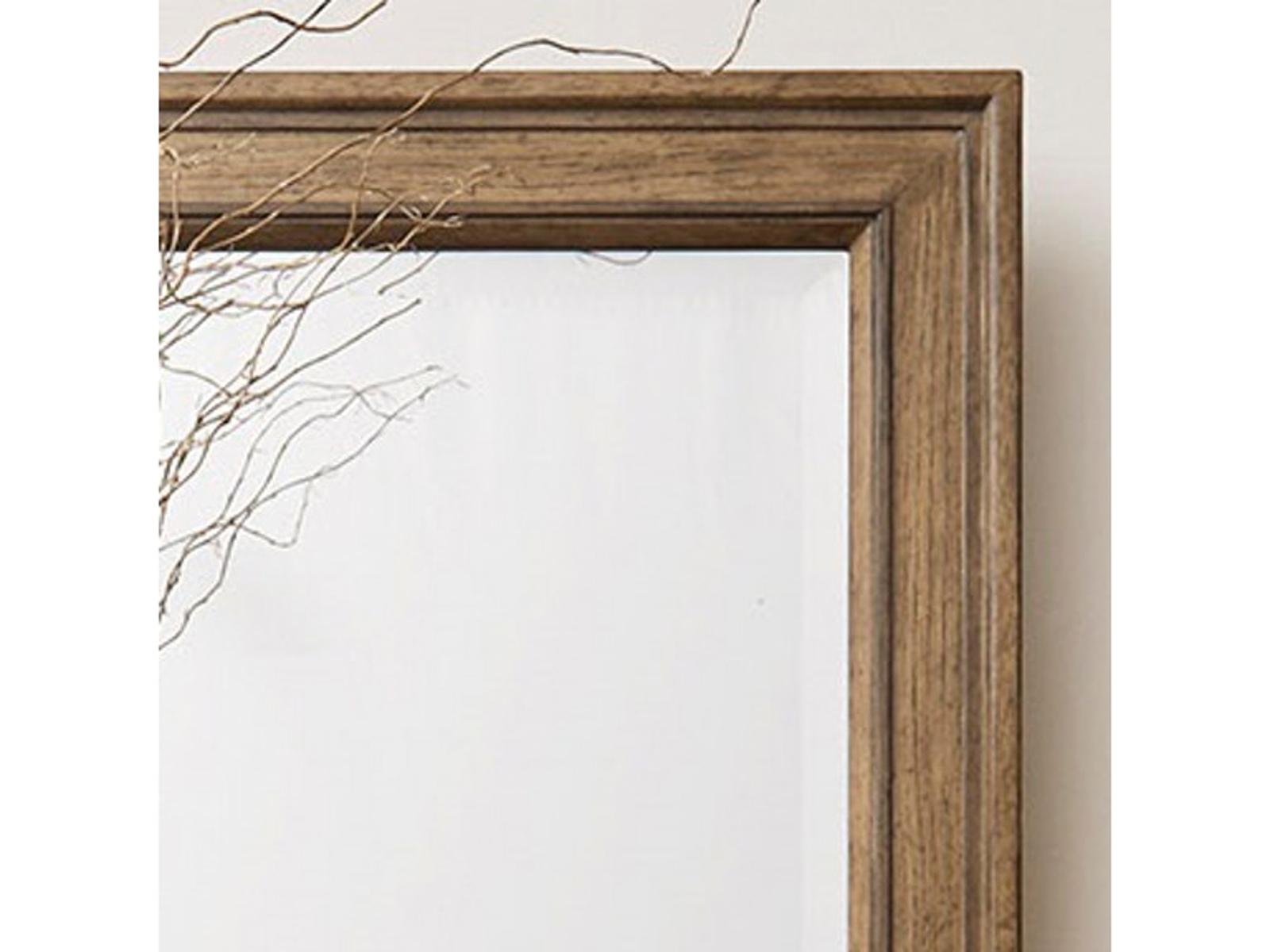 Pulaski Furniture Anthology Landscape Mirror in Medium Wood