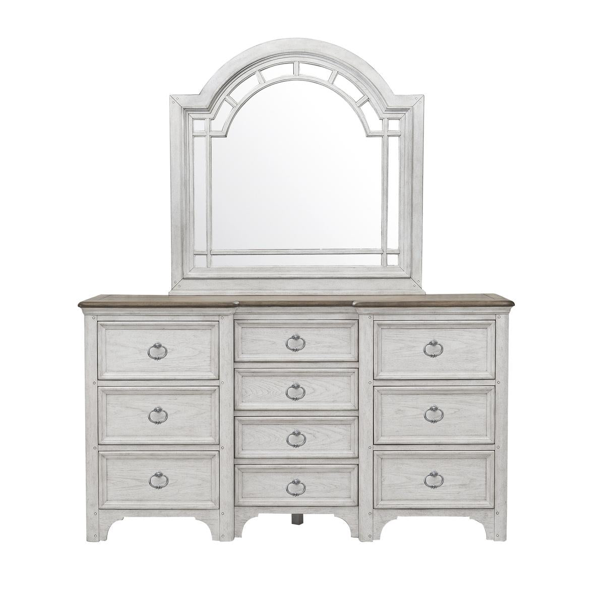 Pulaski Glendale Estates Dresser������in White - Luxury Home Furniture (MI)