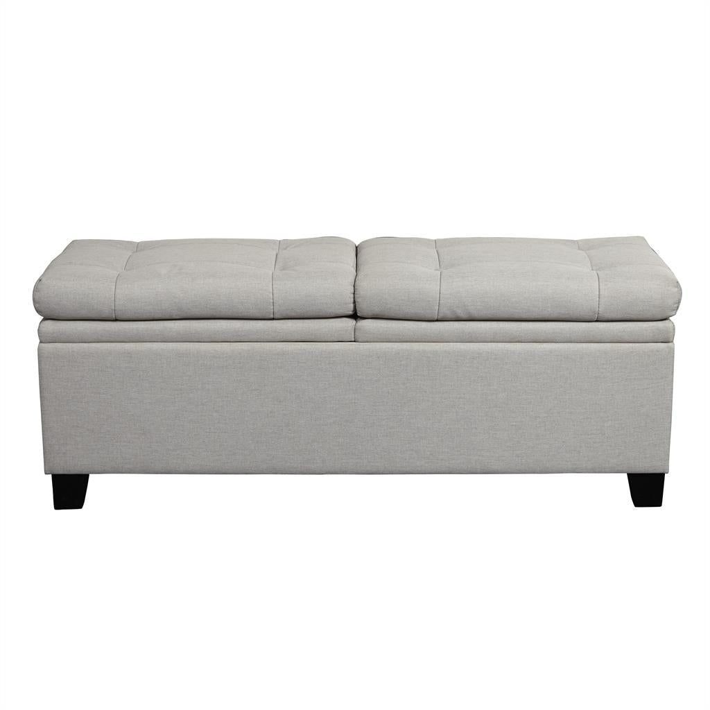 Pulaski Storage Upholstered Bed Bench - Trespass Marmor