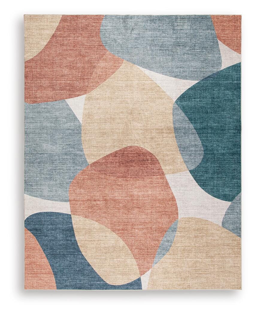 Chanleigh Washable 7'6" x 9'6" Area Rug - Luxury Home Furniture (MI)