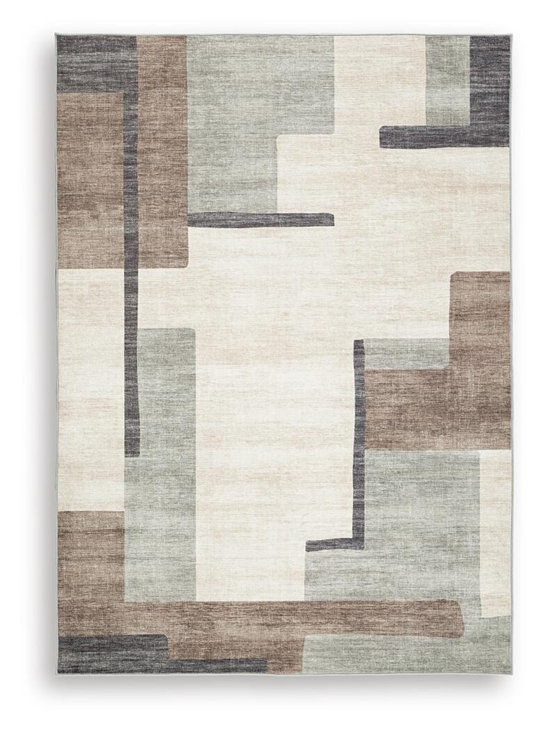 Larkport Washable Area Rug - Luxury Home Furniture (MI)