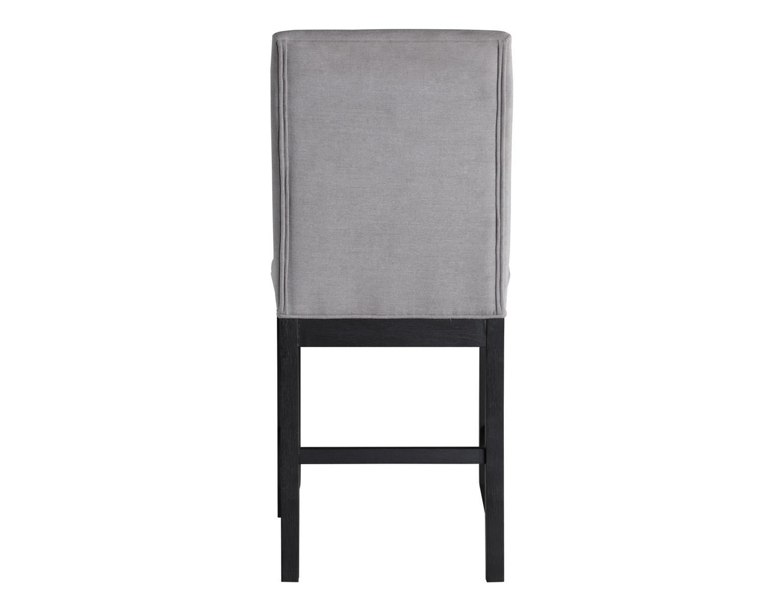 Steve Silver Yves Counter Chair in Rubbed Charcoal (Set of 2) - Luxury Home Furniture (MI)