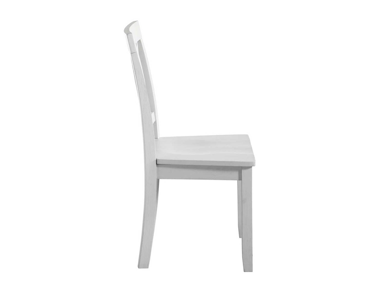 Steve Silver Naples Side Chair in Antiqued White (Set of 2) - Luxury Home Furniture (MI)