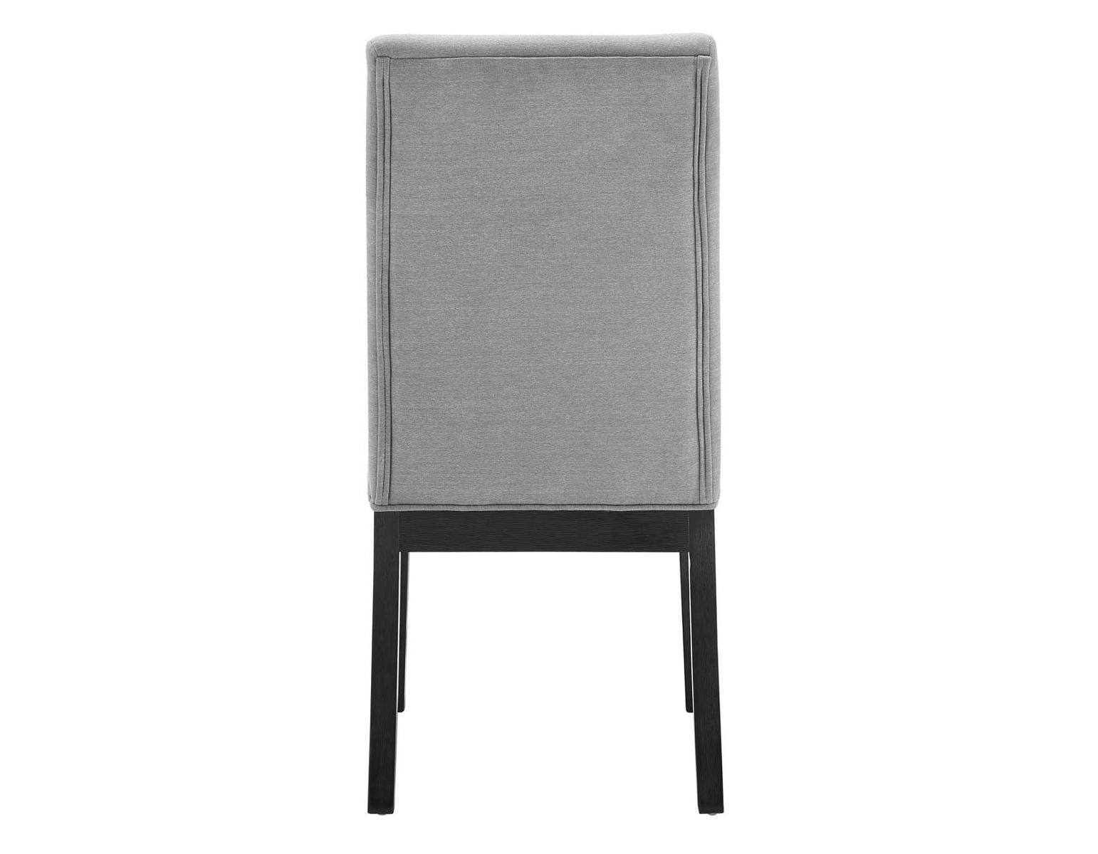 Steve Silver Yves Performance Side Chair in Rubbed Charcoal (Set of 2) - Luxury Home Furniture (MI)
