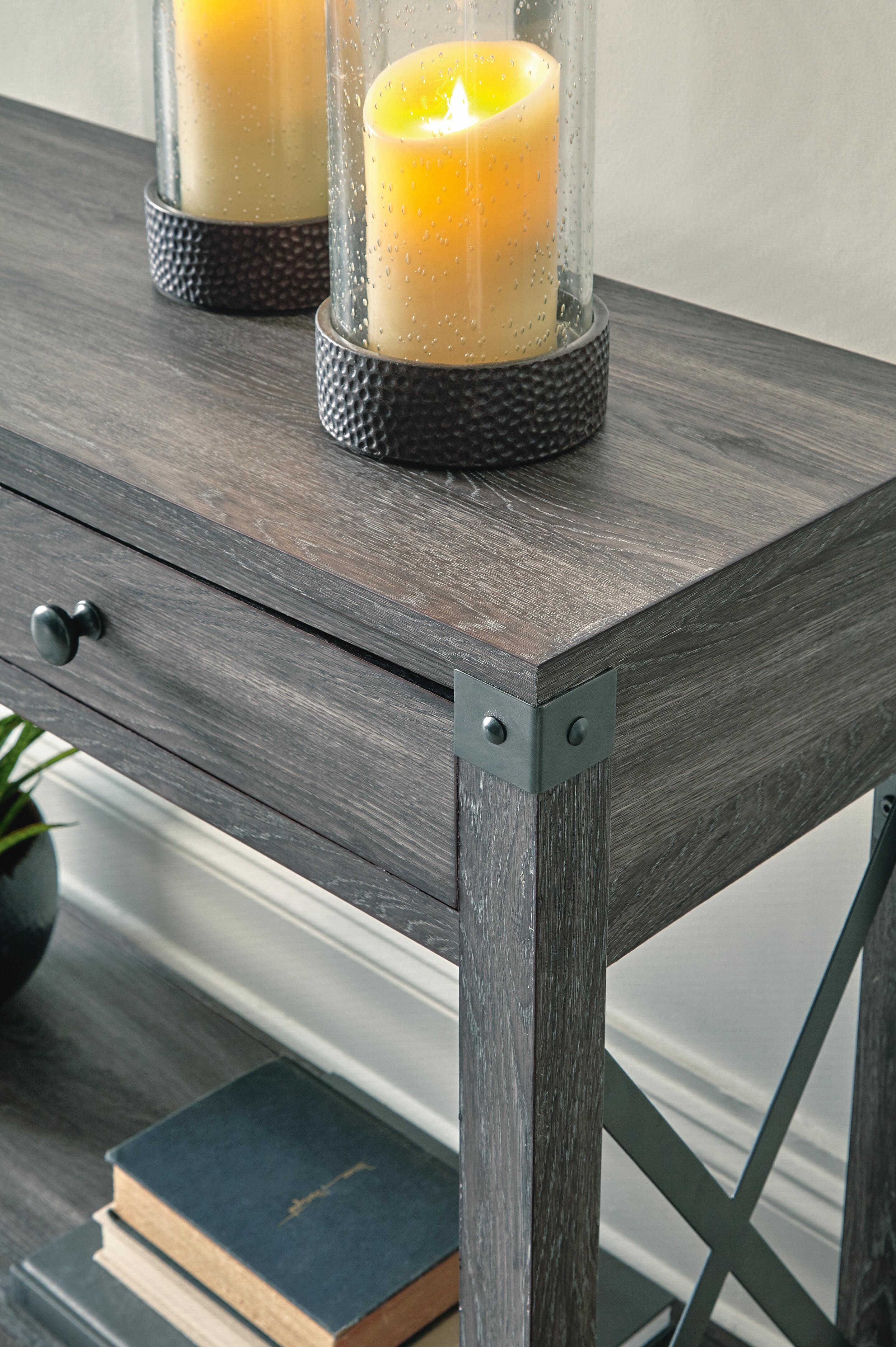 Freedan Sofa/Console Table - Luxury Home Furniture (MI)