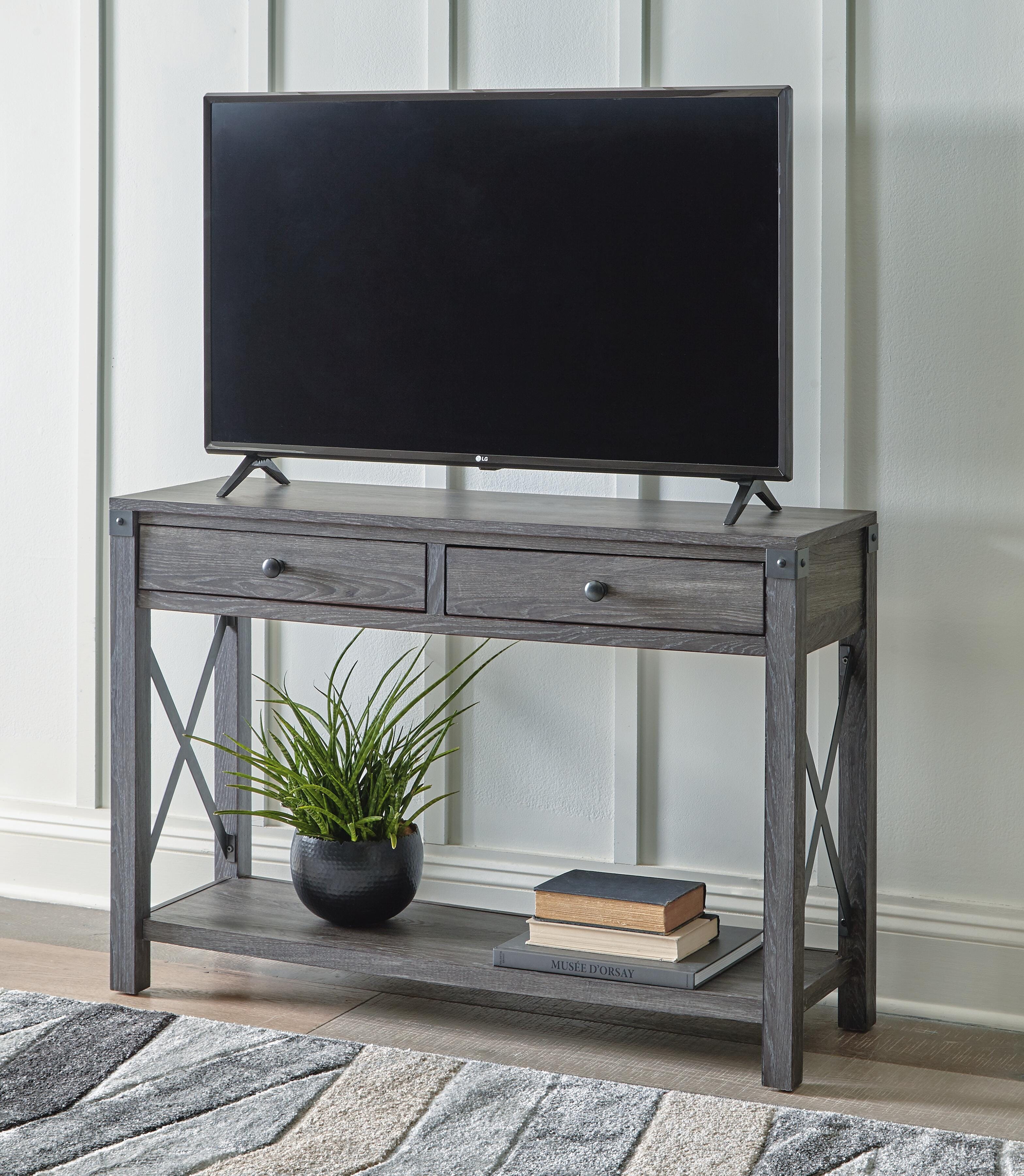 Freedan Sofa/Console Table - Luxury Home Furniture (MI)