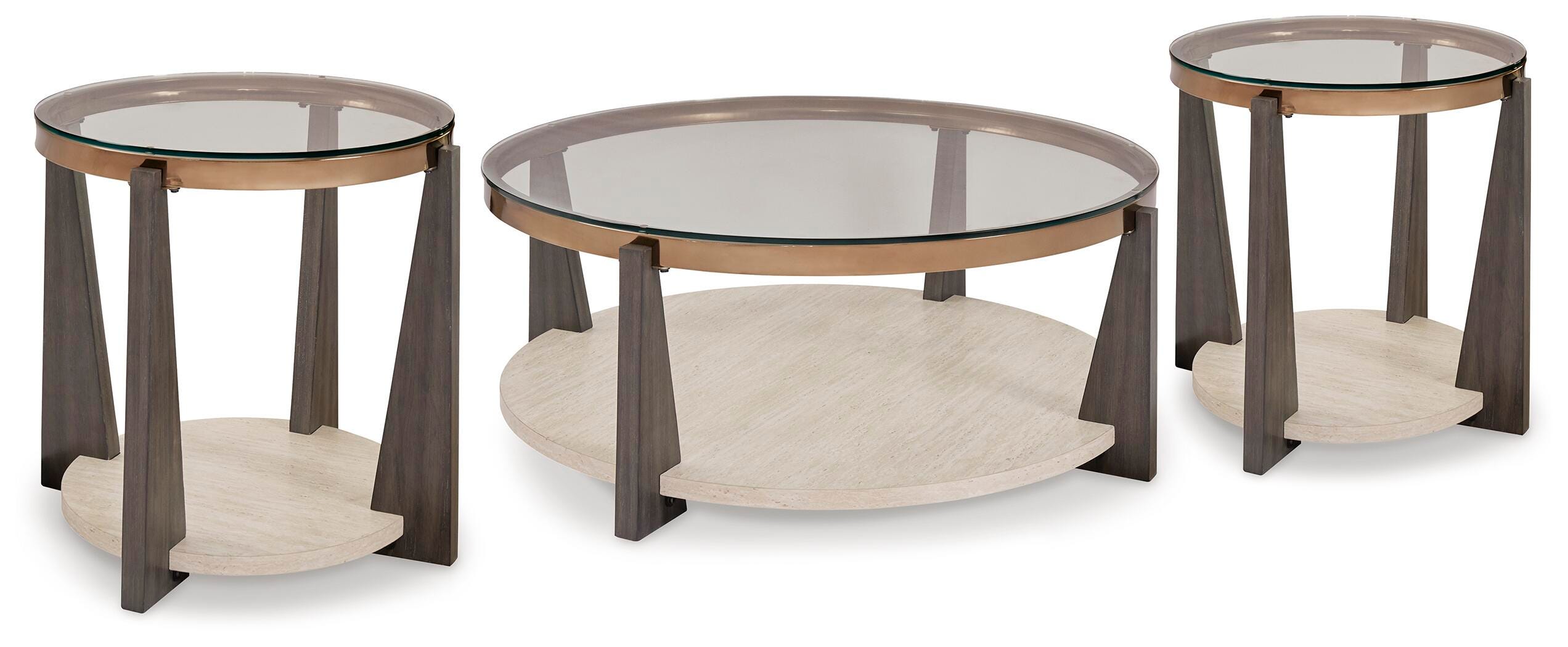 Frazwa Occasional Table Set - Luxury Home Furniture (MI)