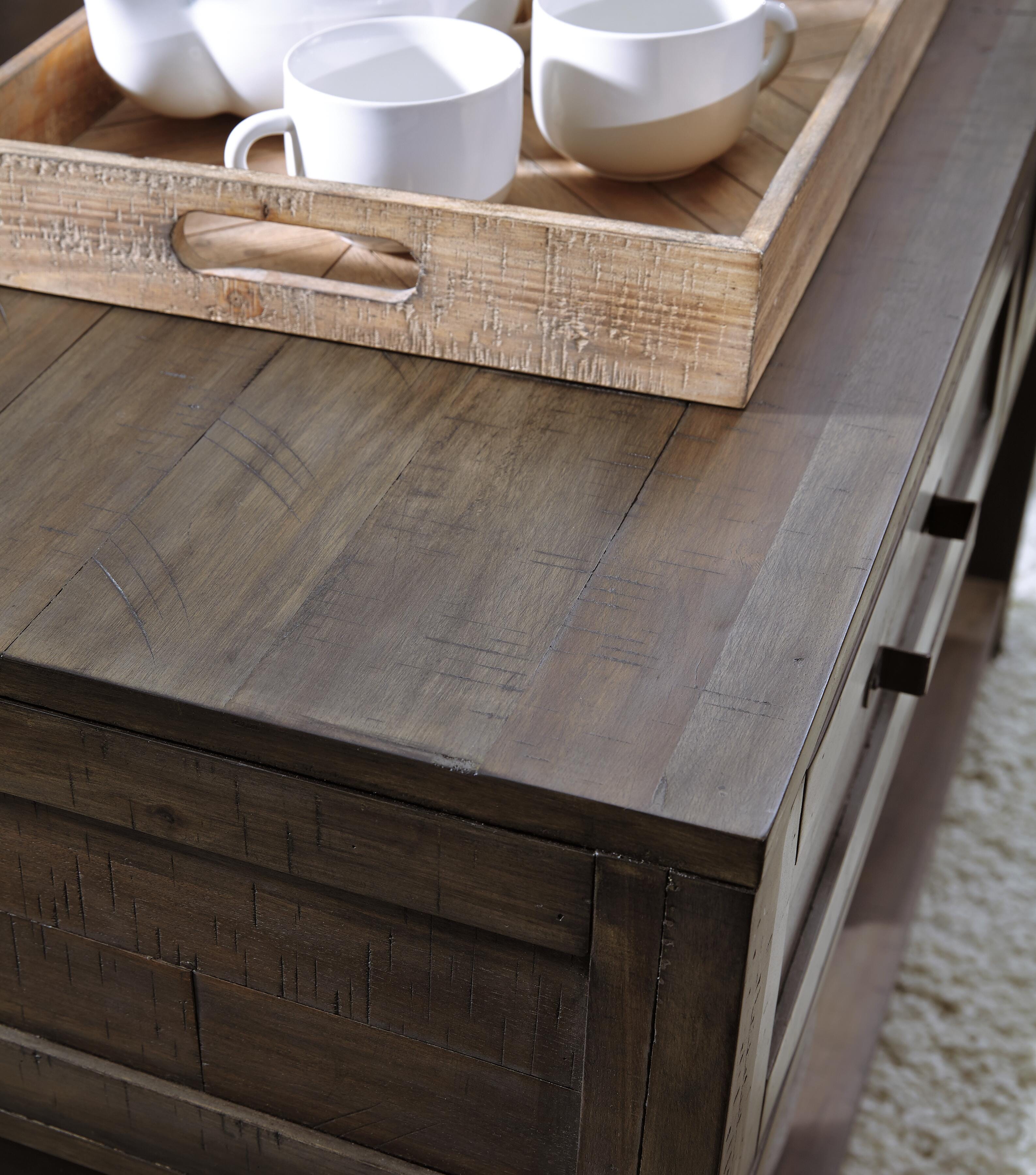 Johurst Sofa/Console Table - Luxury Home Furniture (MI)