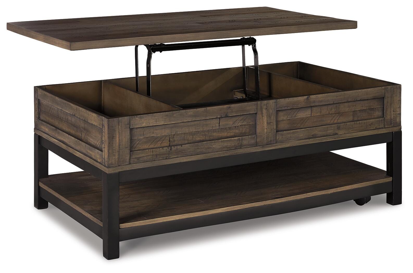 Johurst Coffee Table with Lift Top - Luxury Home Furniture (MI)