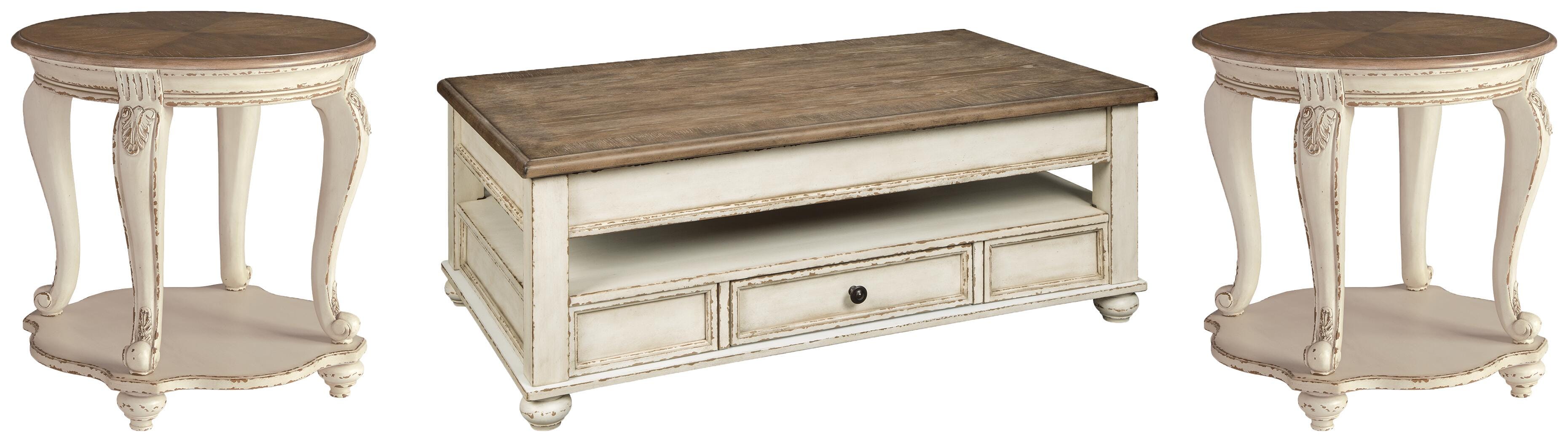 Realyn Occasional Table Set - Luxury Home Furniture (MI)