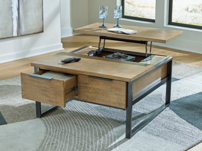 Montia Lift-Top Coffee Table - Luxury Home Furniture (MI)