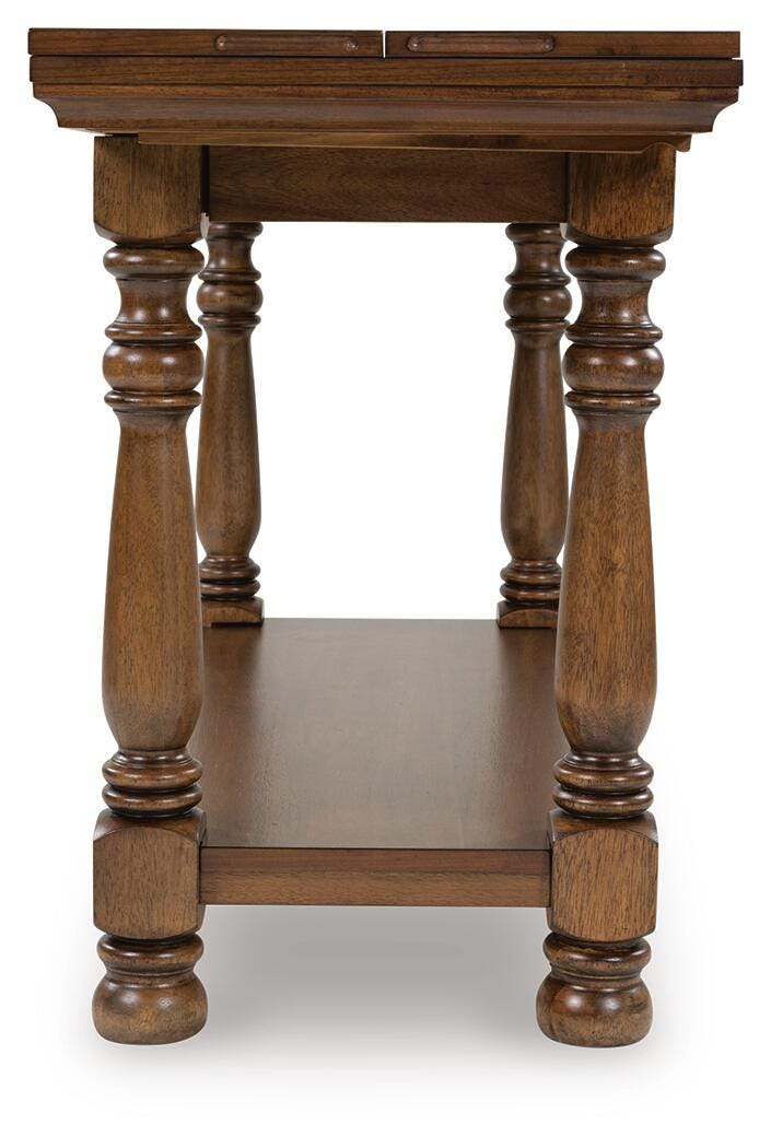 Sturlayne Flip Top Sofa Table - Luxury Home Furniture (MI)