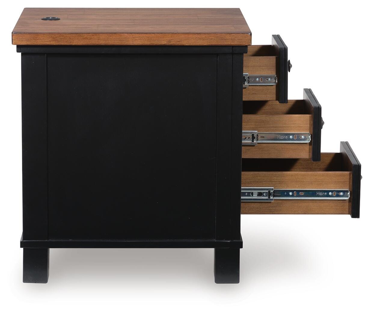 Wildenauer Chairside End Table - Luxury Home Furniture (MI)