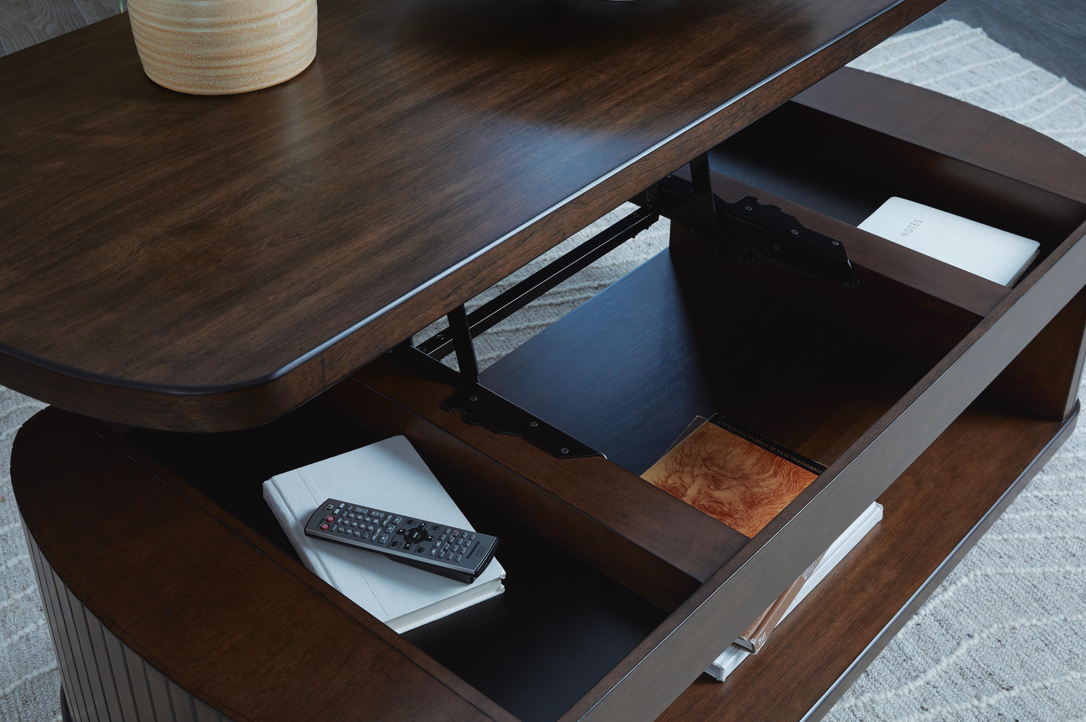 Korestone Lift-Top Coffee Table - Luxury Home Furniture (MI)
