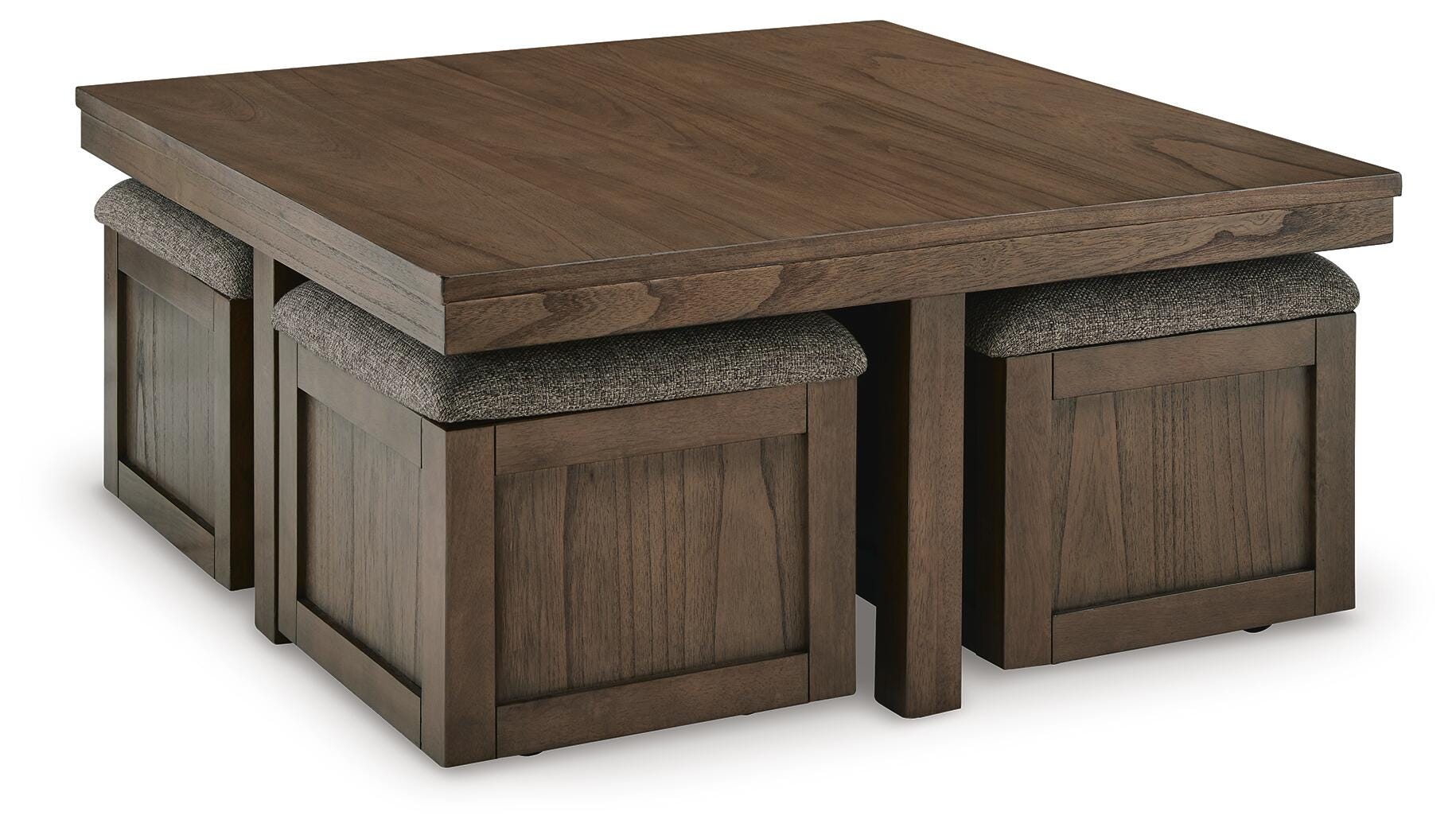 Boardernest Coffee Table with 4 Stools - Luxury Home Furniture (MI)