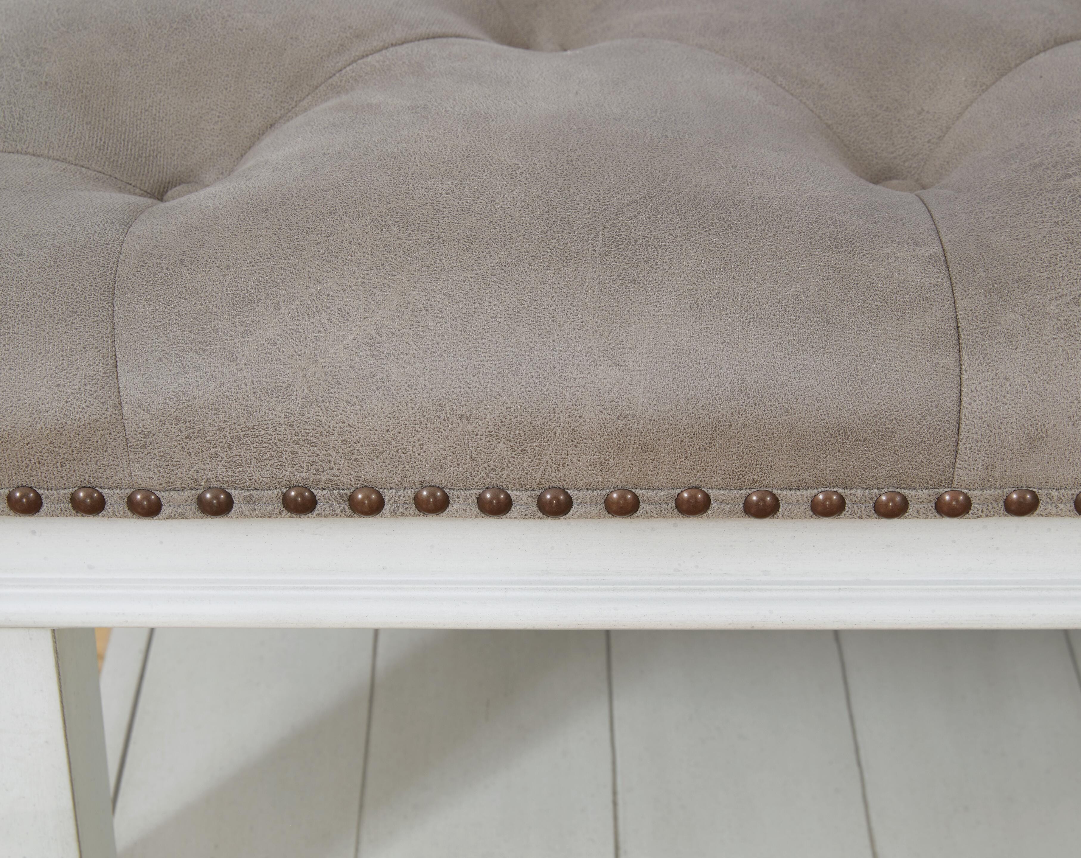 Kanwyn Upholstered Ottoman Coffee Table - Luxury Home Furniture (MI)