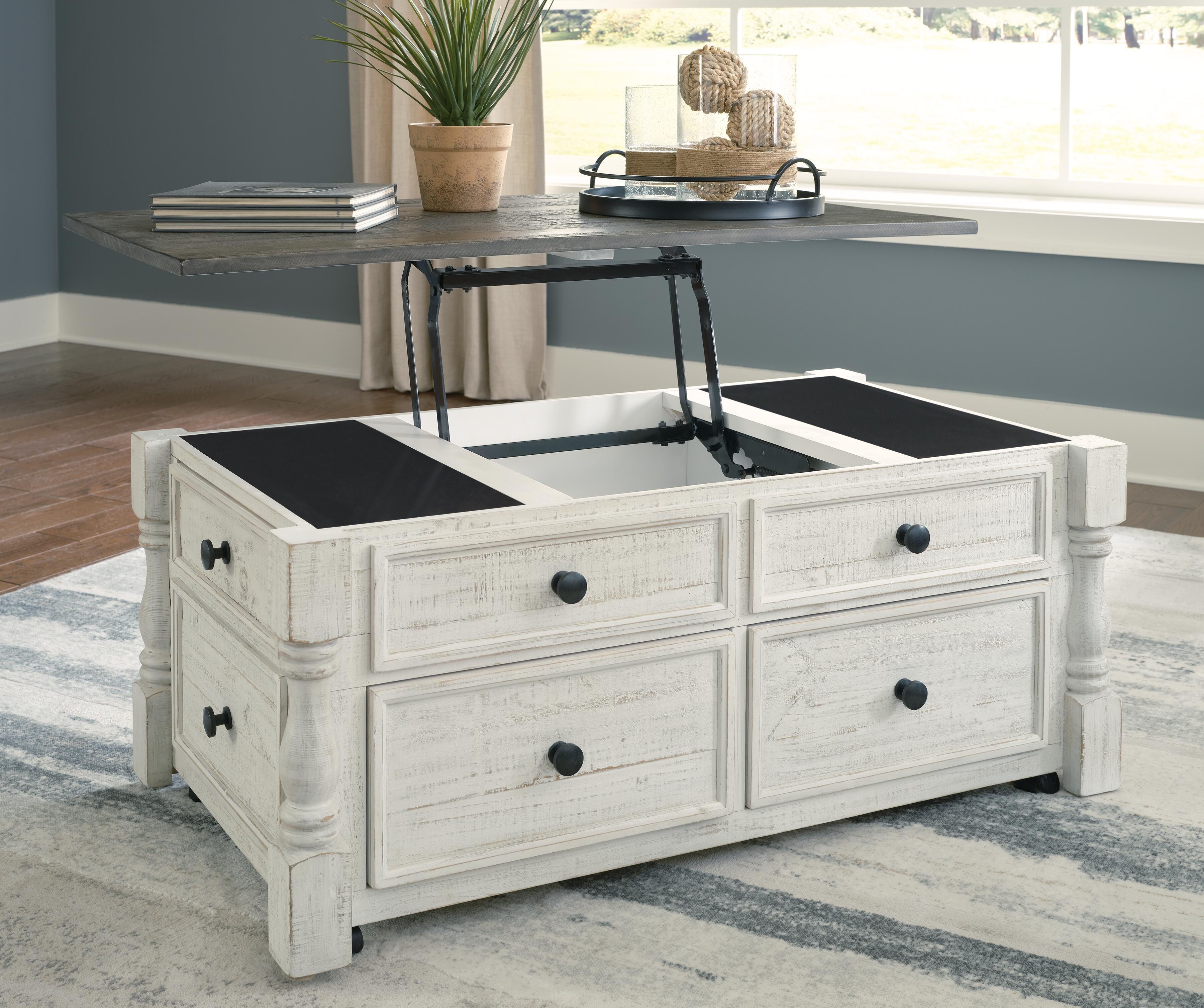 Havalance Lift-Top Coffee Table - Luxury Home Furniture (MI)