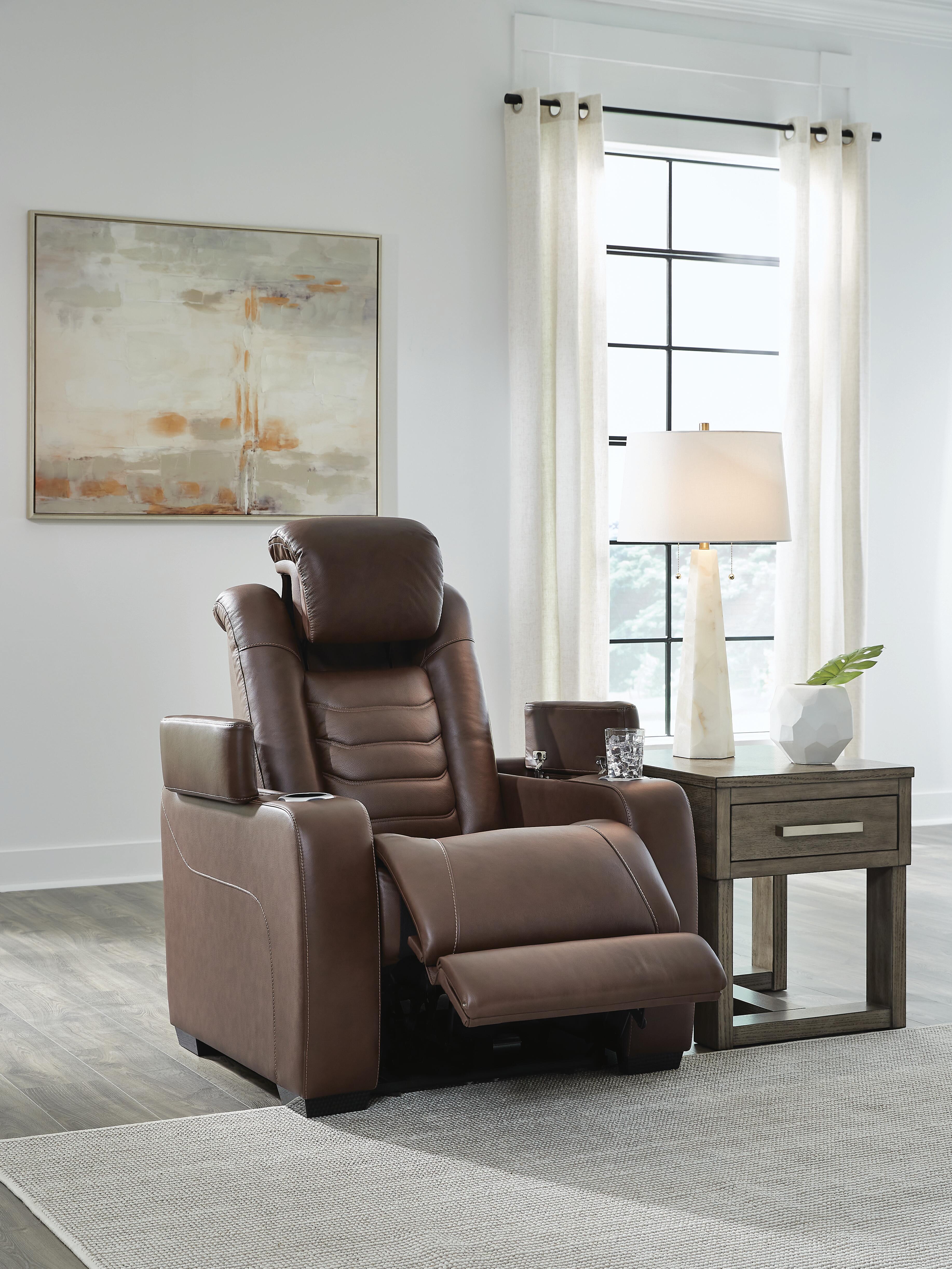 High Impact Power Recliner - Luxury Home Furniture (MI)