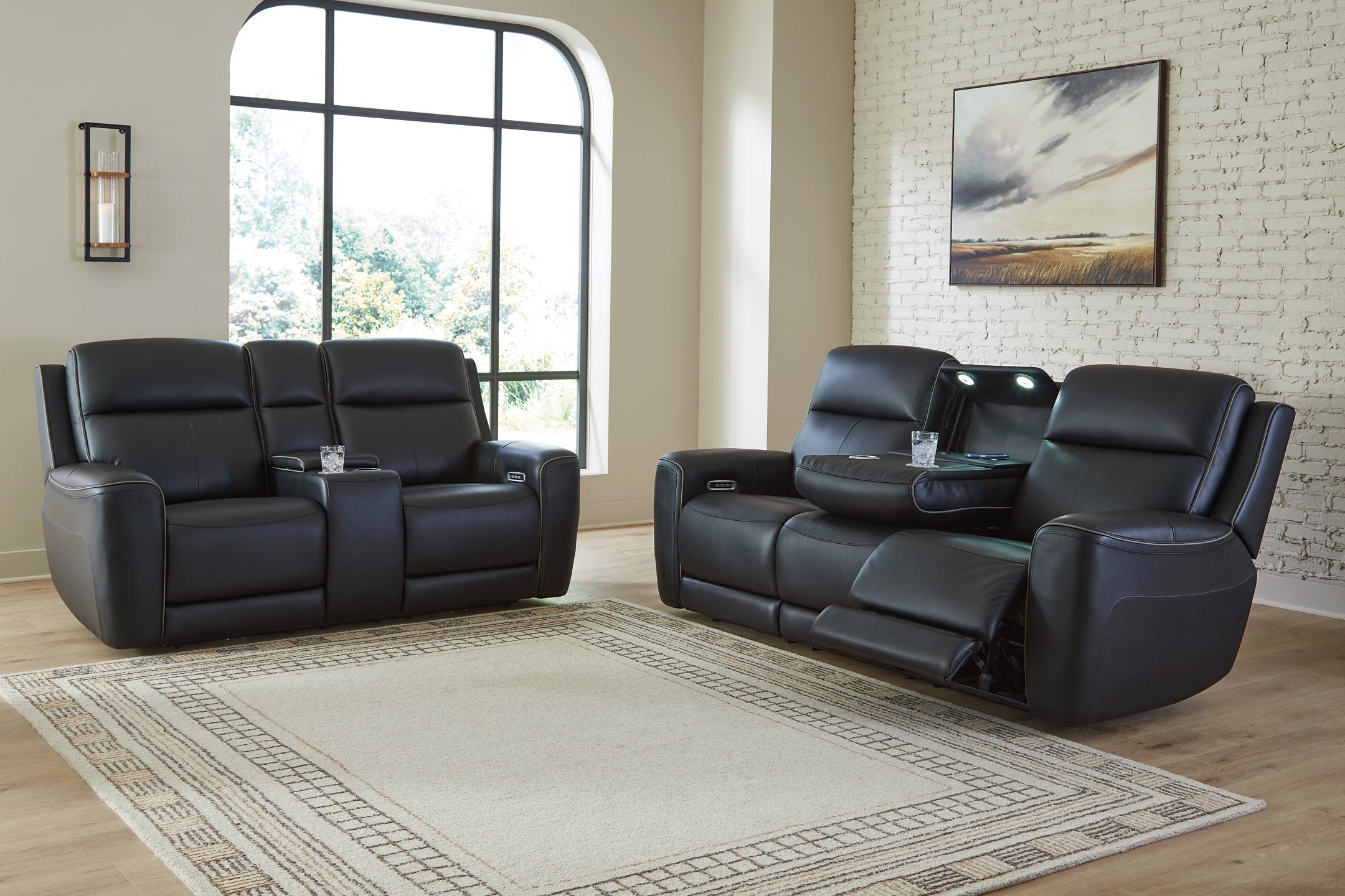 5Z-Comfort Power Reclining Living Room Set - Luxury Home Furniture (MI)