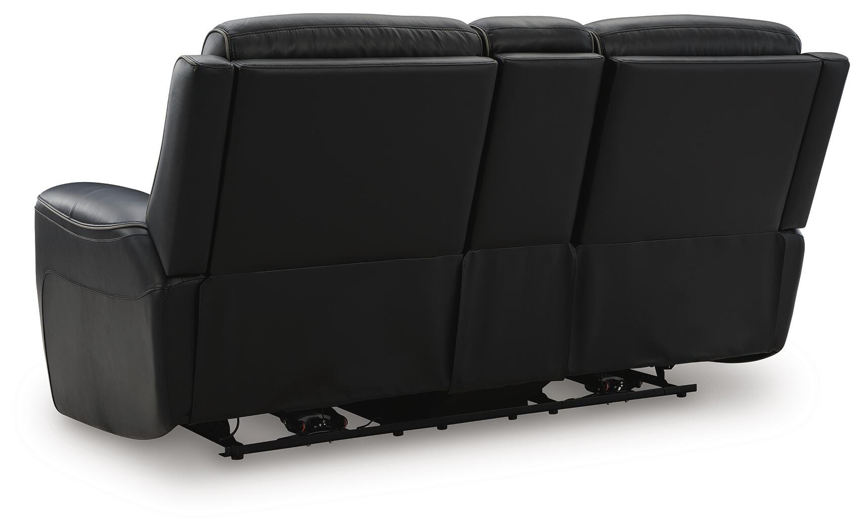 5Z-Relaxation Power Reclining Loveseat with Console - Luxury Home Furniture (MI)