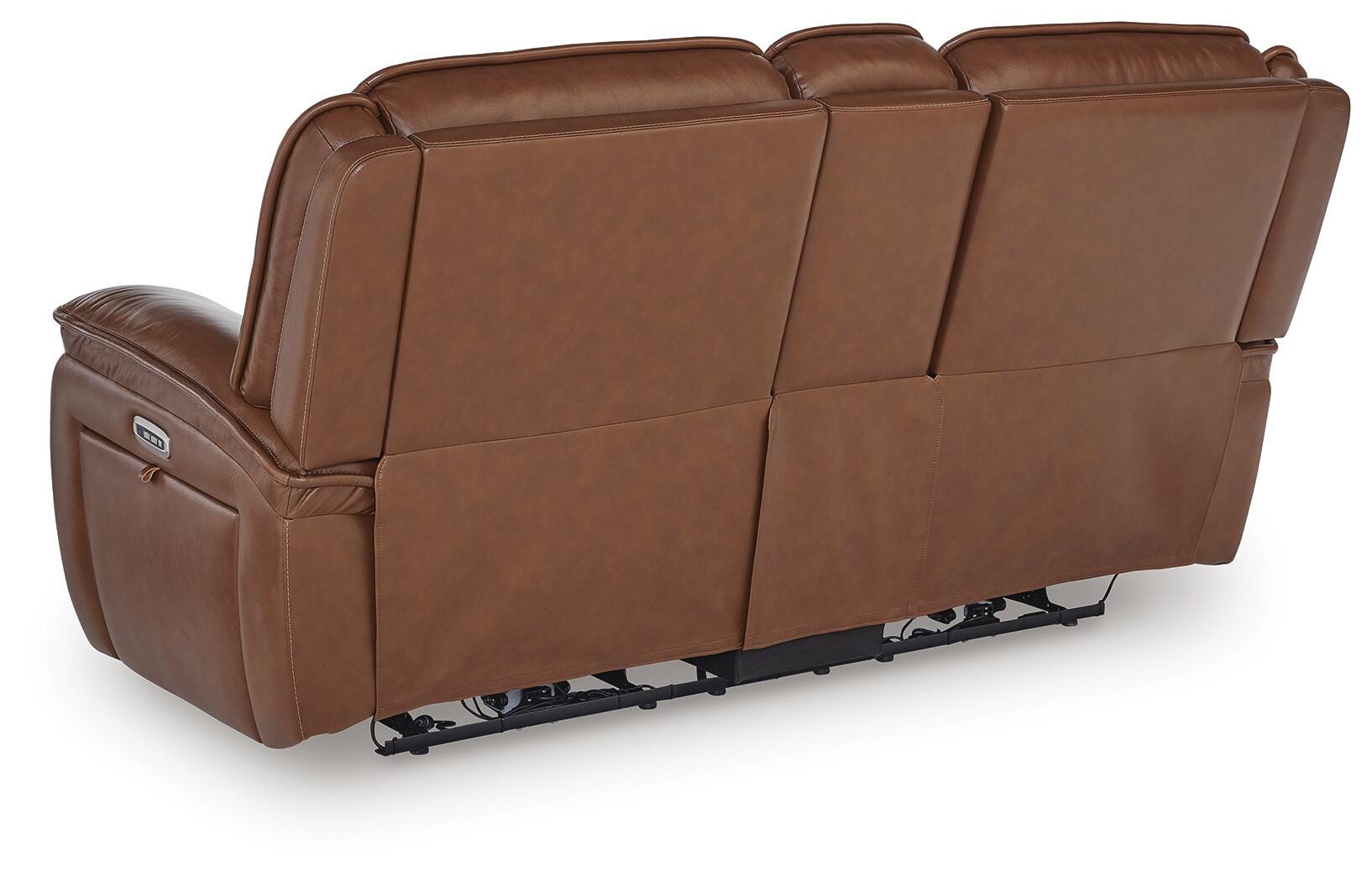 Healy Pier Power Reclining Loveseat with Console - Luxury Home Furniture (MI)