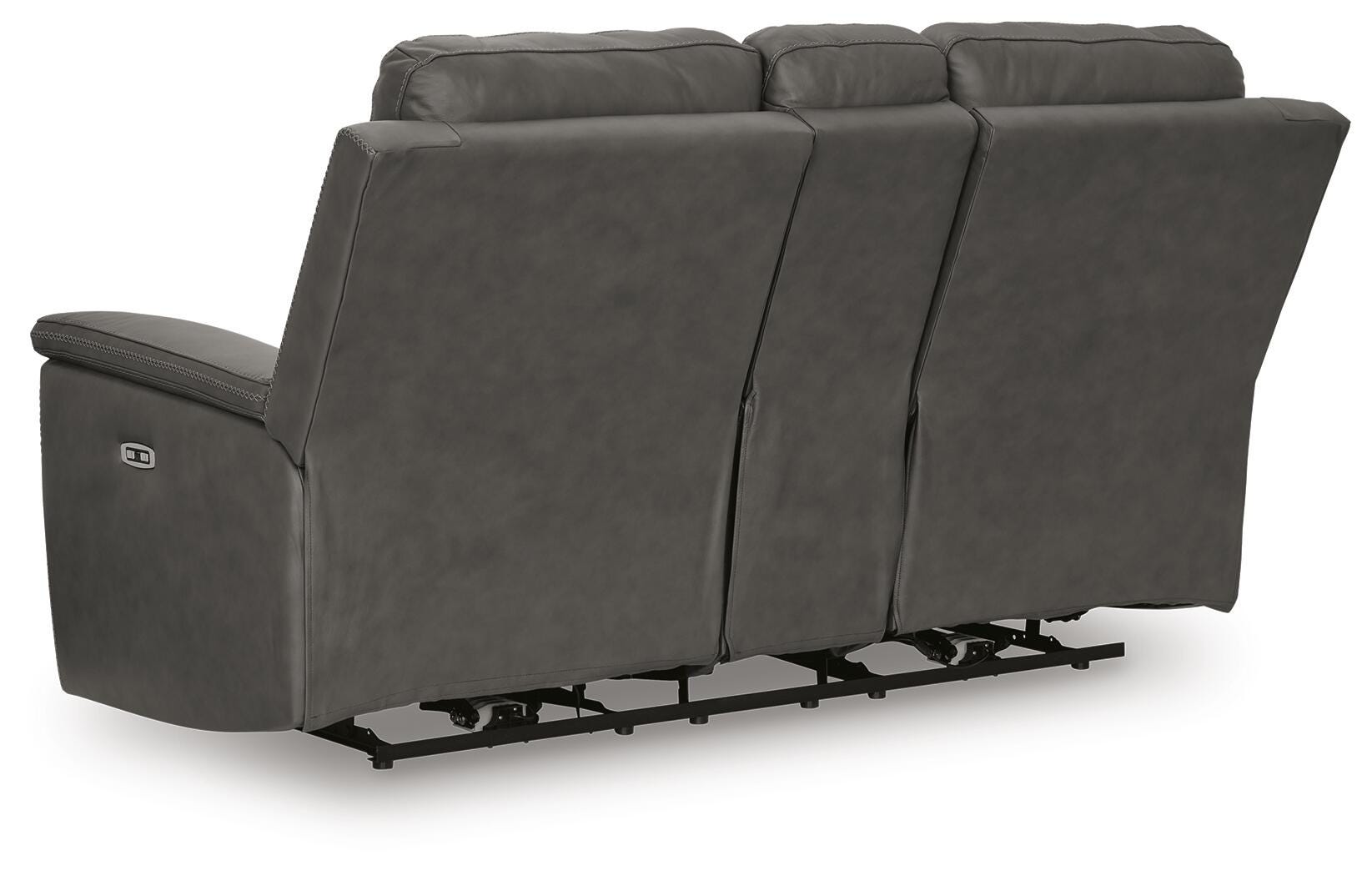 Bleckley Power Reclining Loveseat with Console - Luxury Home Furniture (MI)