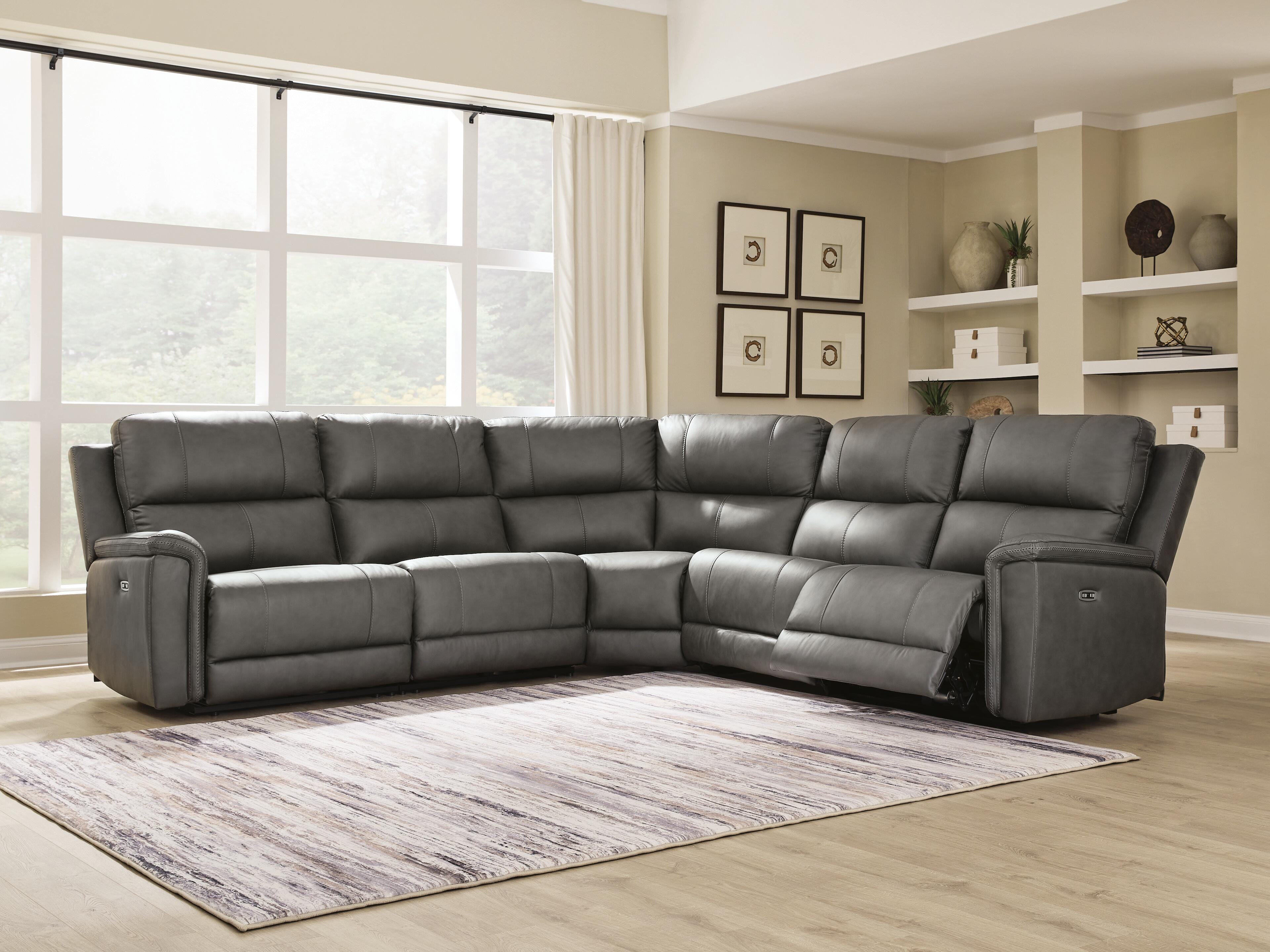 Bleckley Power Reclining Sectional - Luxury Home Furniture (MI)