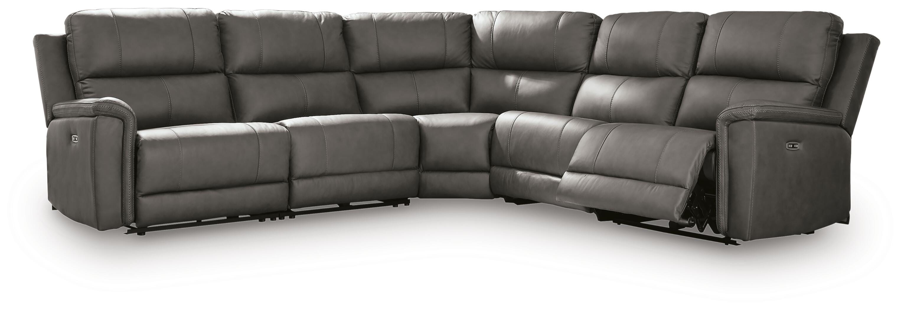 Bleckley Power Reclining Sectional - Luxury Home Furniture (MI)