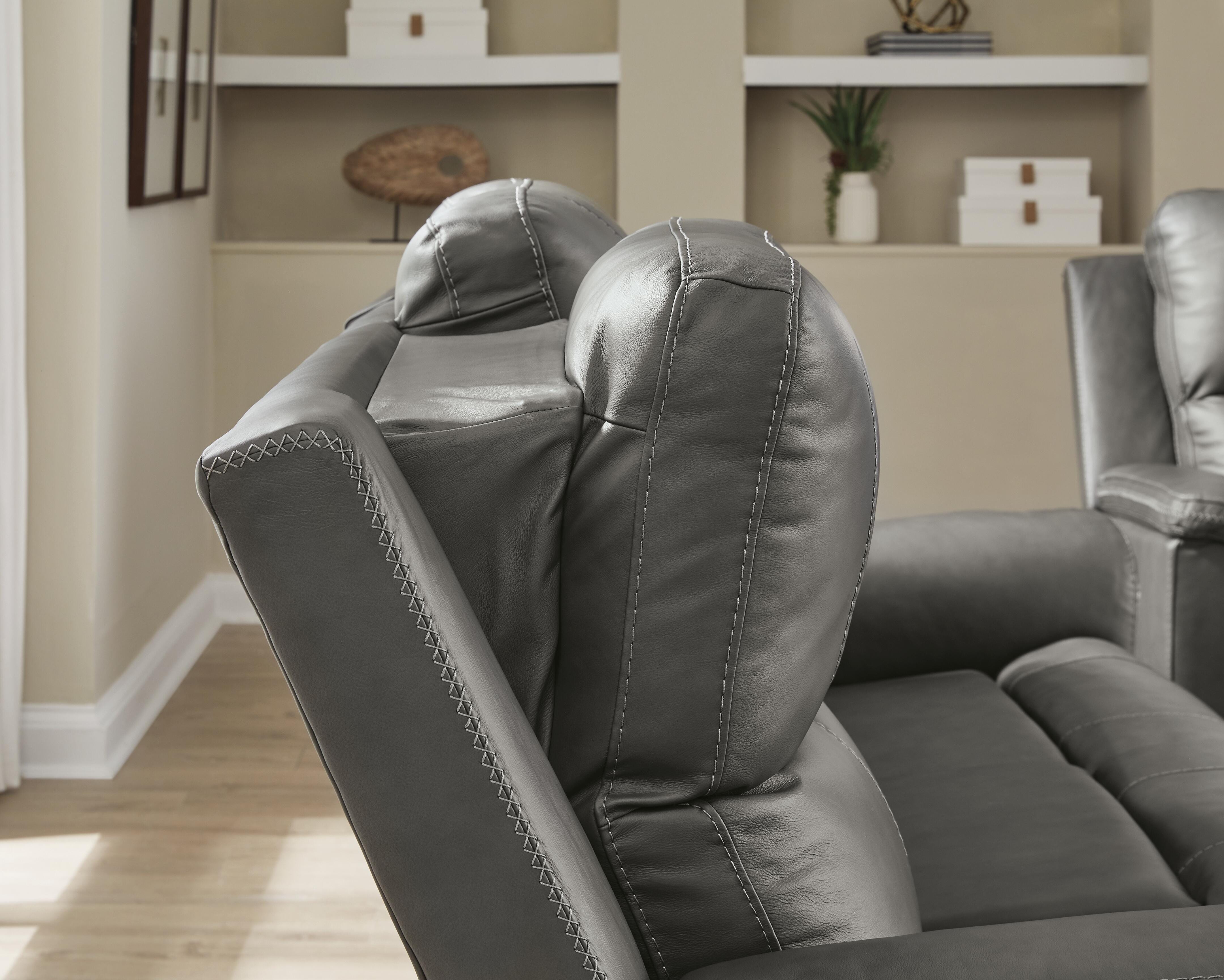 Bleckley Power Reclining Loveseat with Console - Luxury Home Furniture (MI)