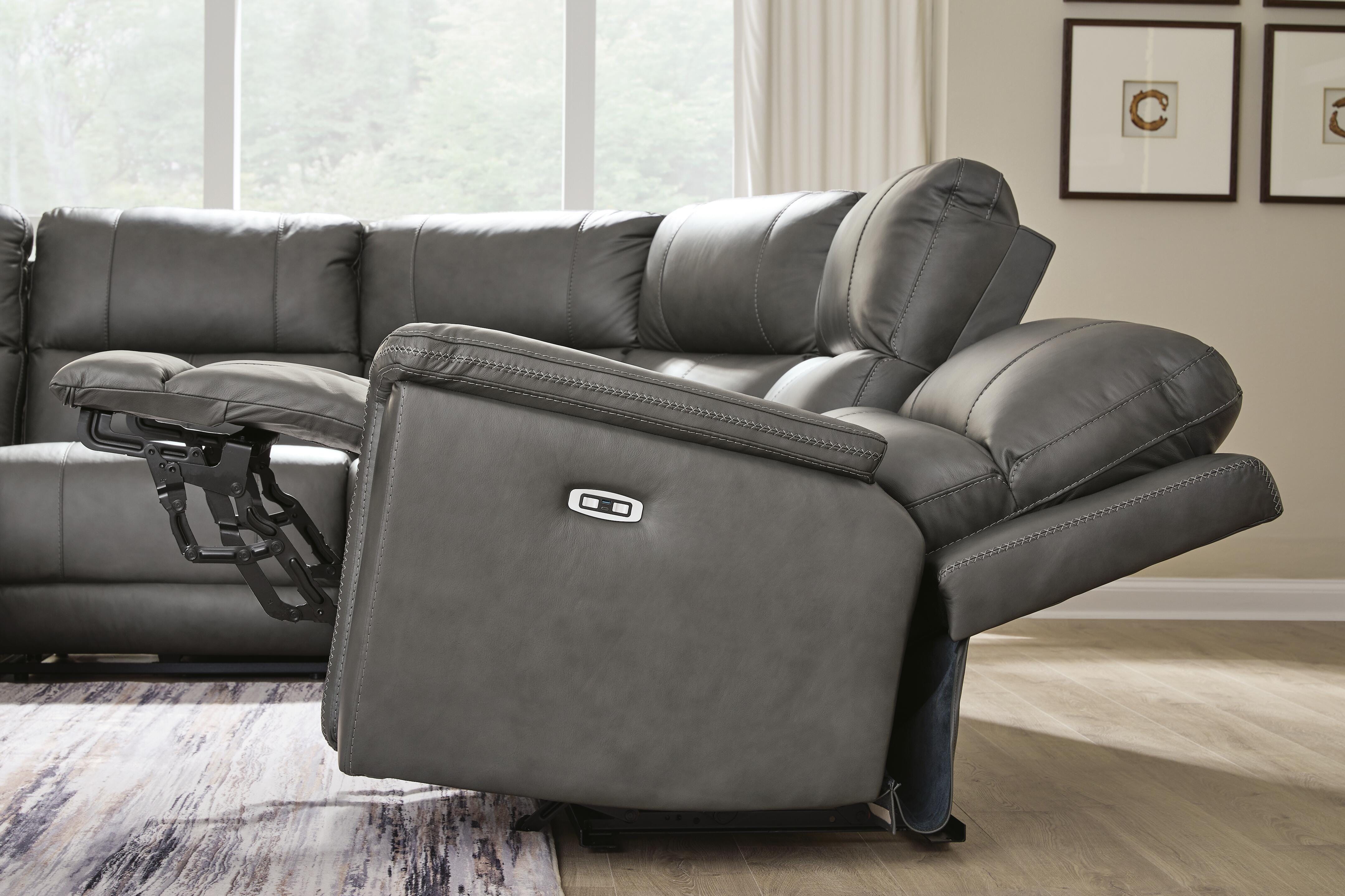 Bleckley Power Reclining Sectional - Luxury Home Furniture (MI)