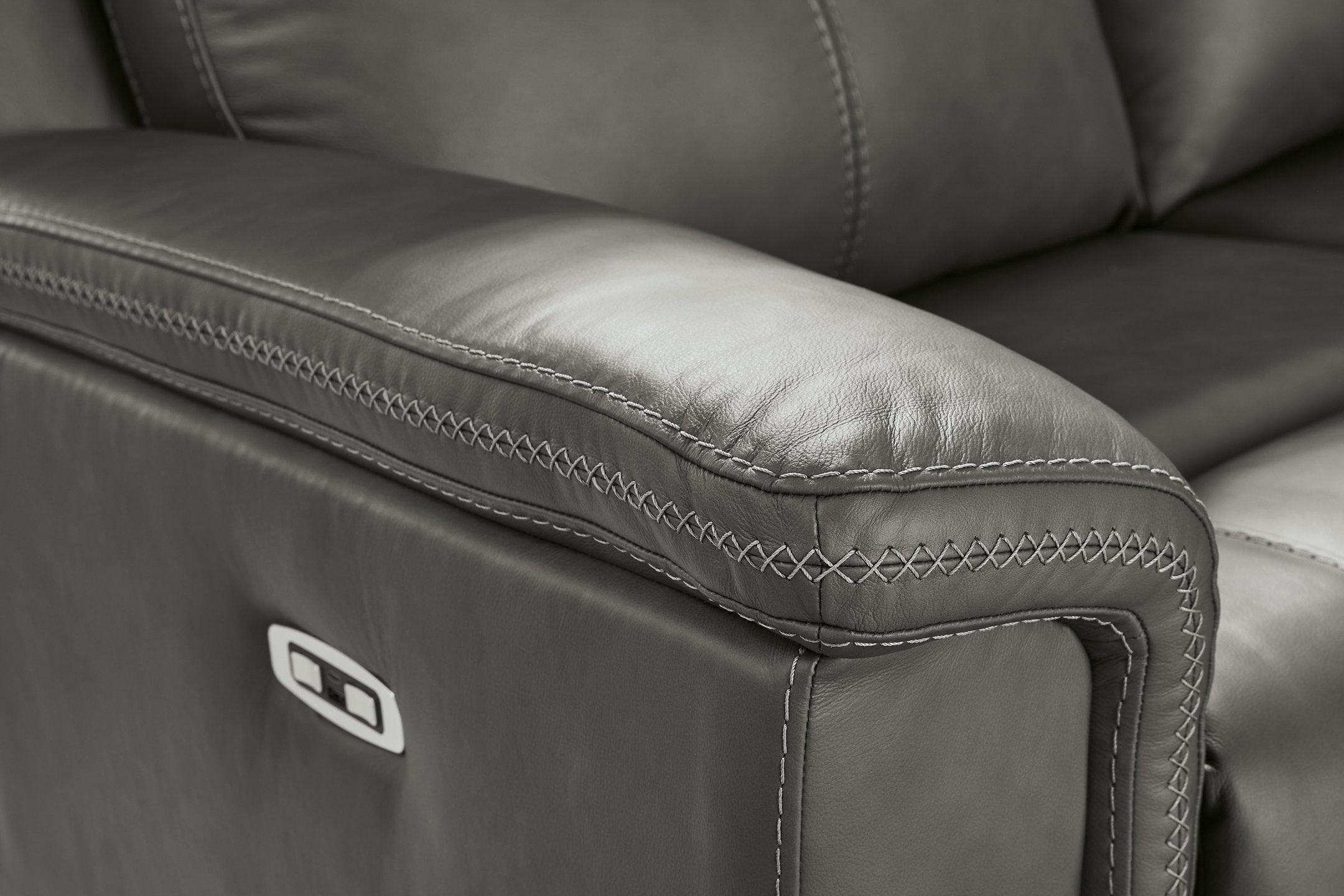 Bleckley Power Reclining Sofa - Luxury Home Furniture (MI)