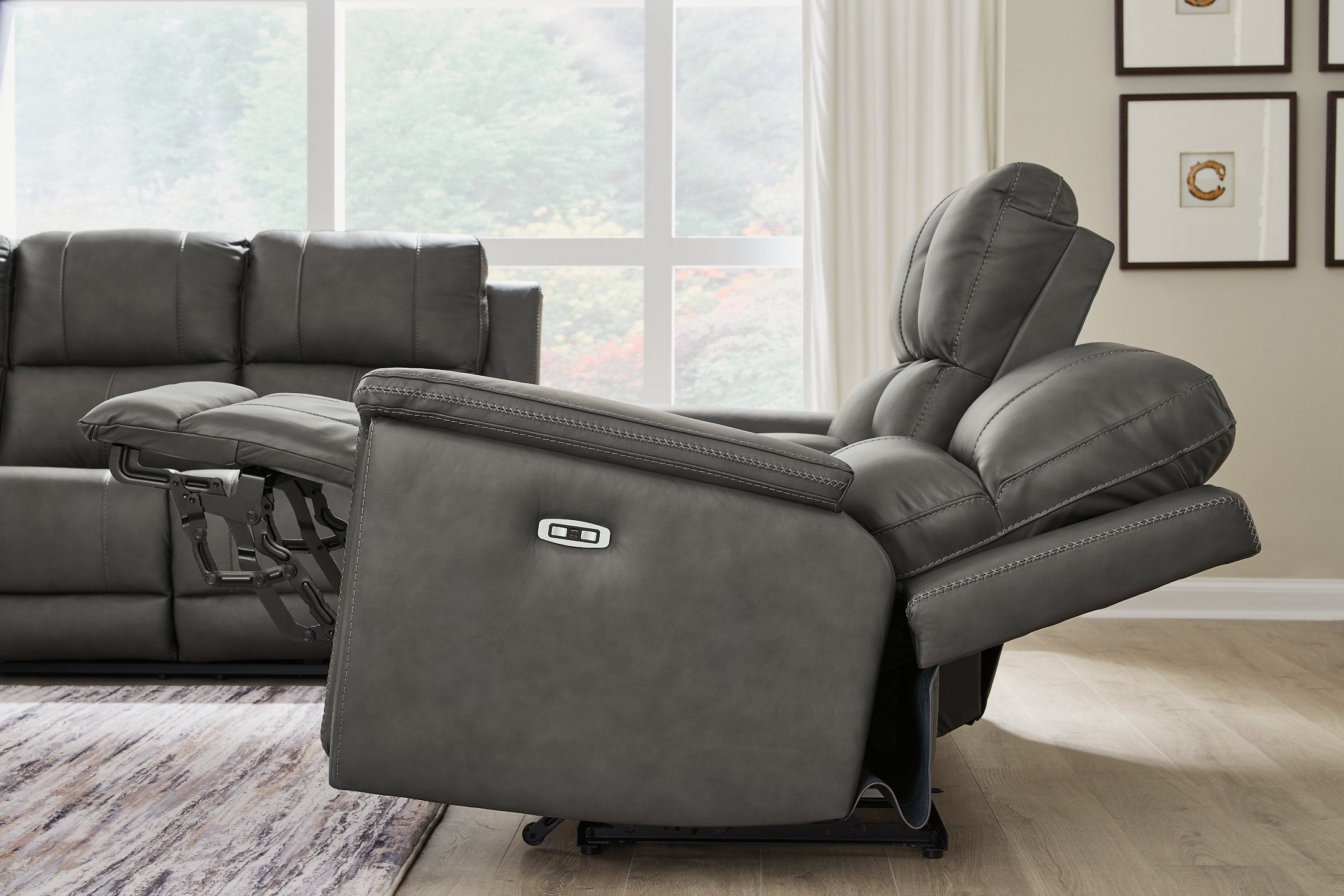 Bleckley Power Reclining Sofa - Luxury Home Furniture (MI)