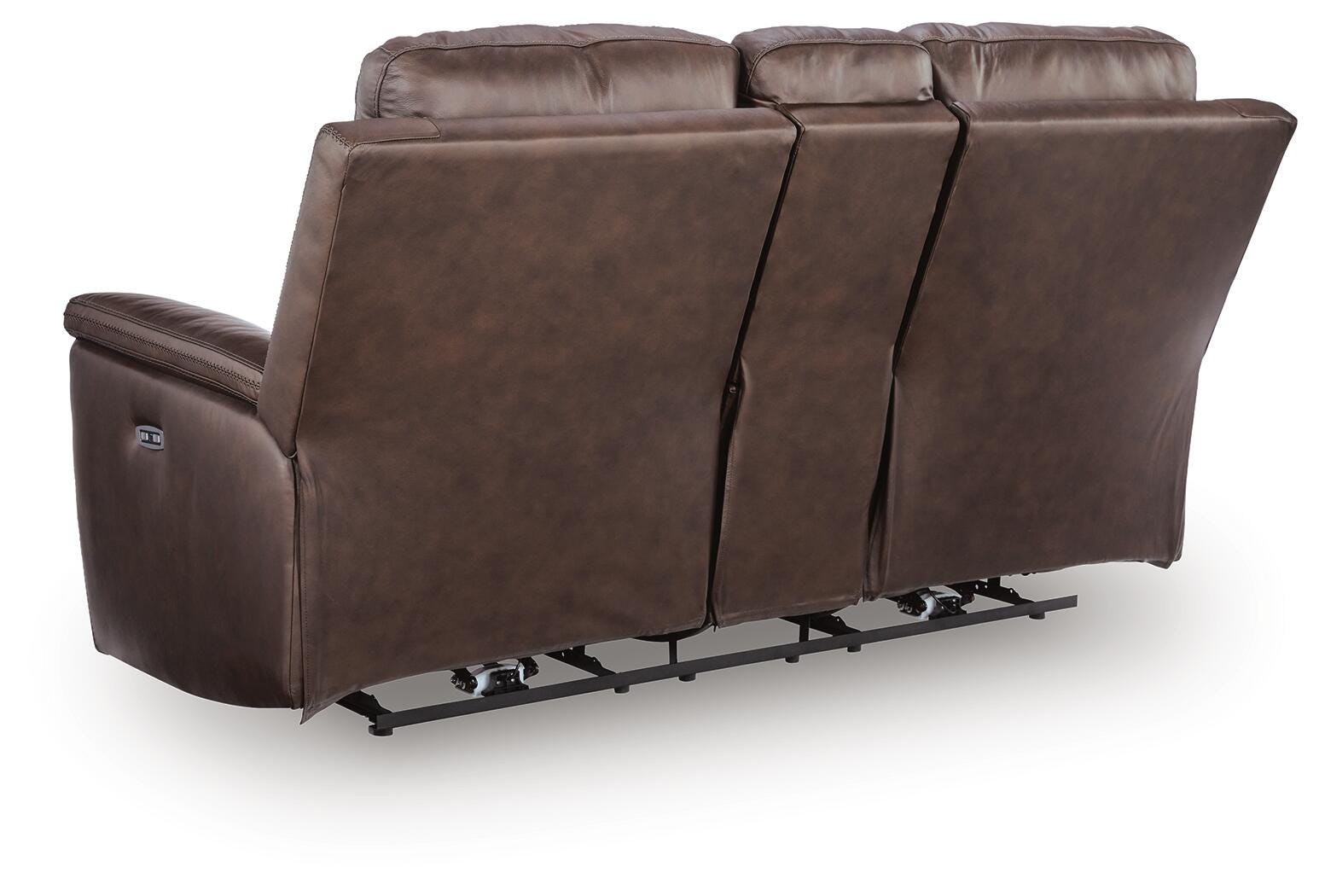 Bleckley Power Reclining Loveseat with Console - Luxury Home Furniture (MI)