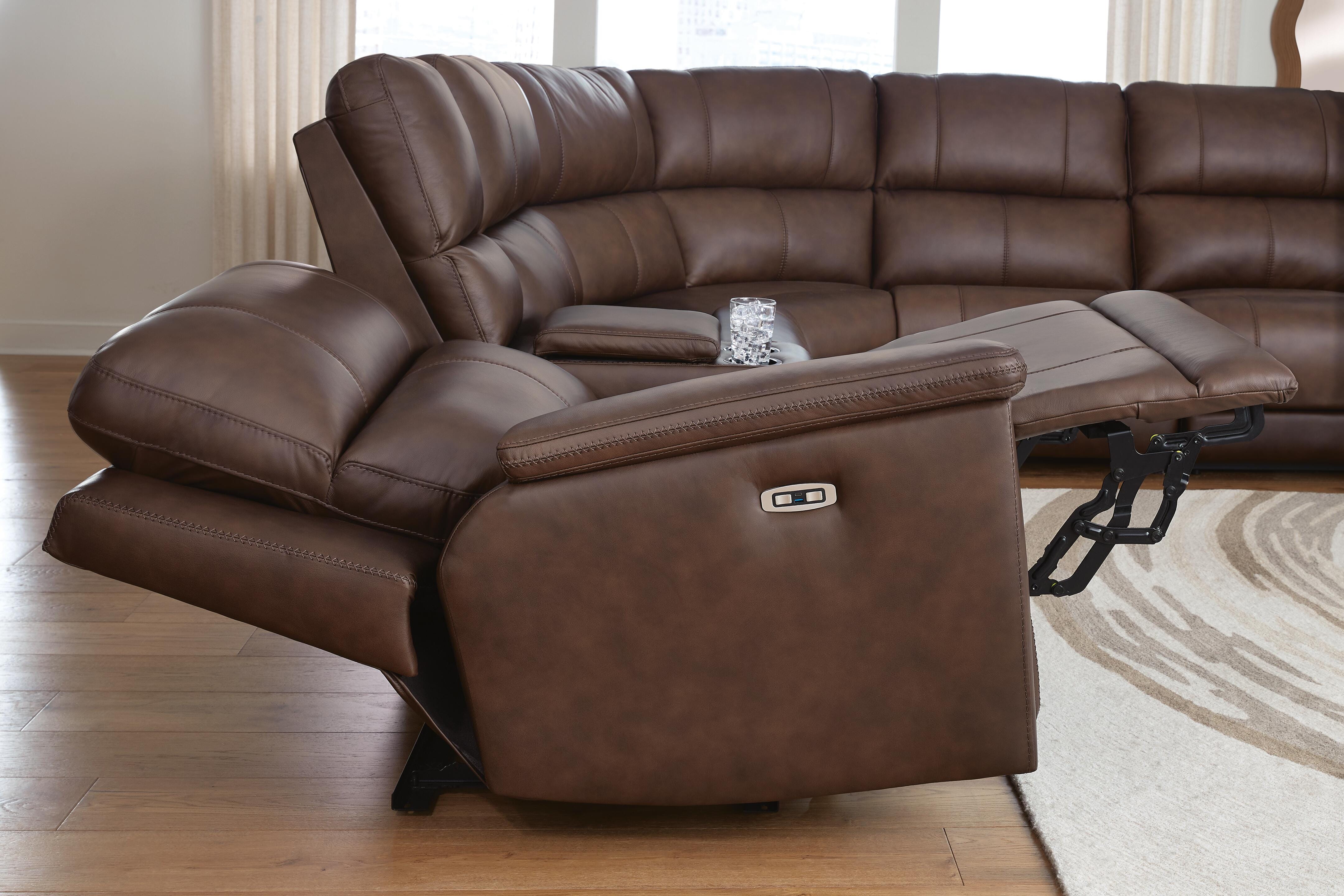 Bleckley Power Reclining Sectional - Luxury Home Furniture (MI)